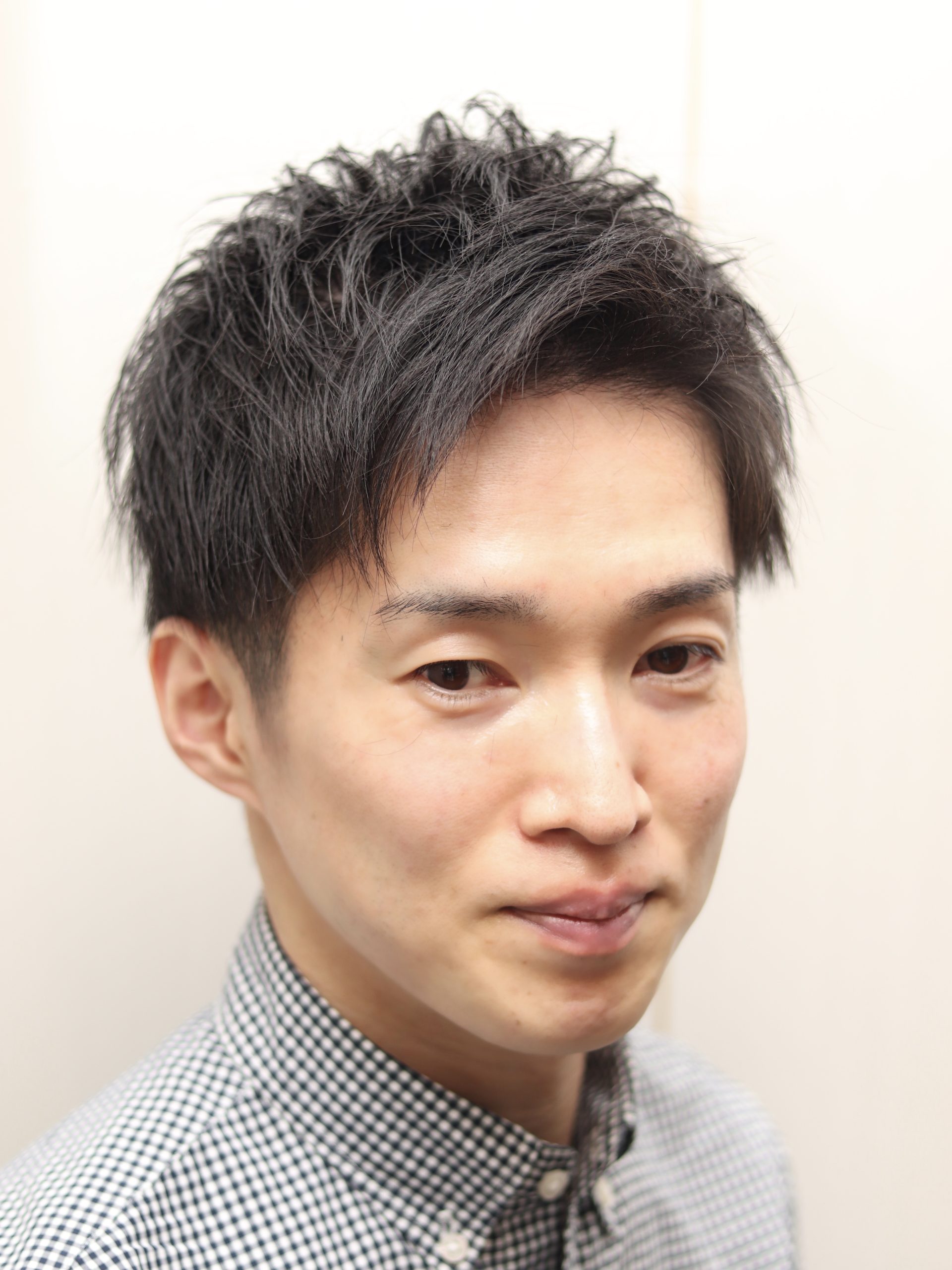 【ヨシザワ人形町】爽やかビジネスツーブロックアップバング