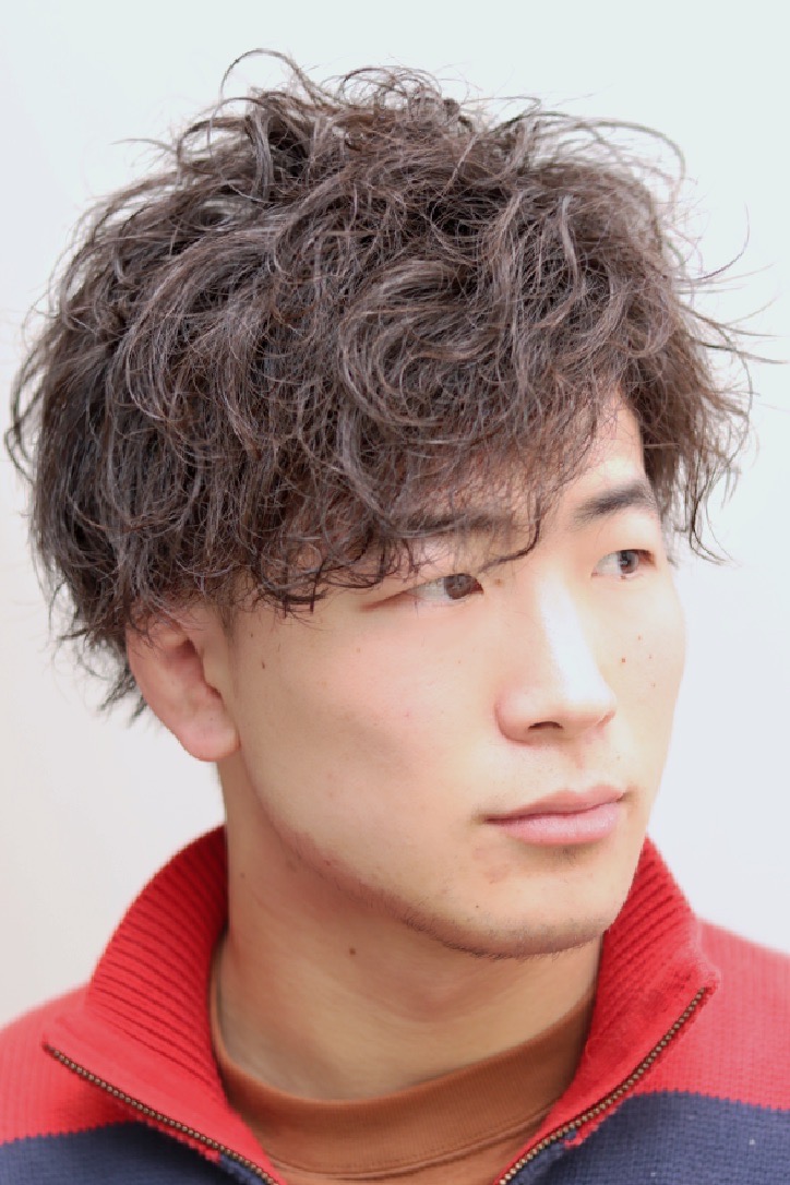 【ヨシザワ人形町】ツーブロックハードパーマ