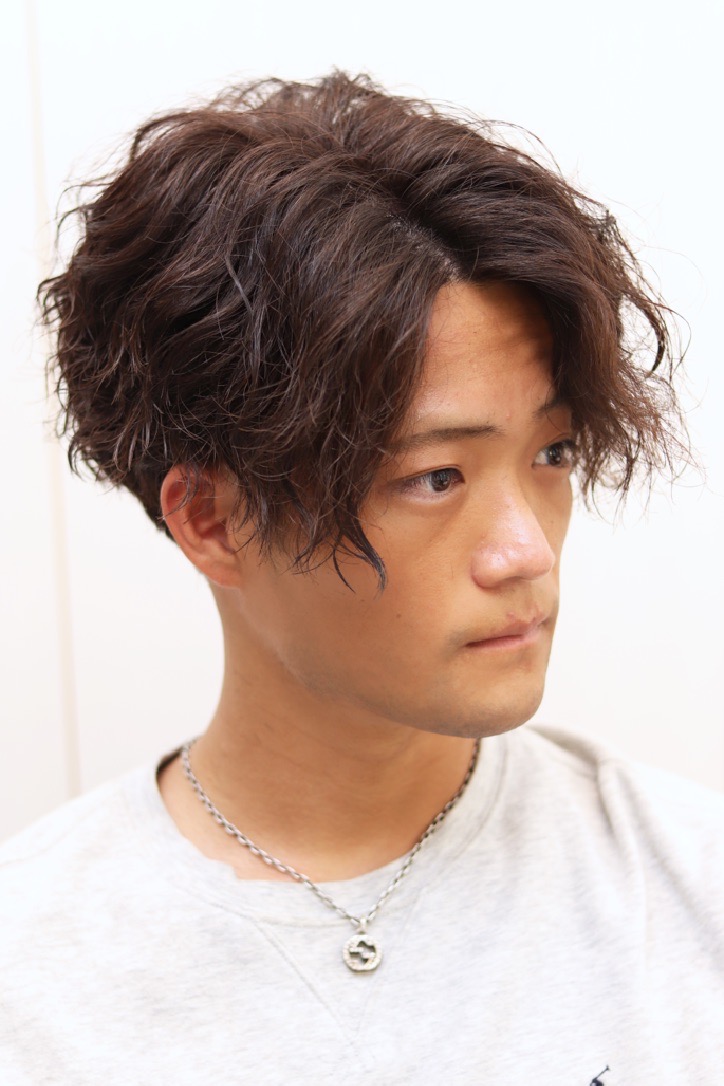 【ヨシザワ人形町】センターパートツーブロックスパイラル