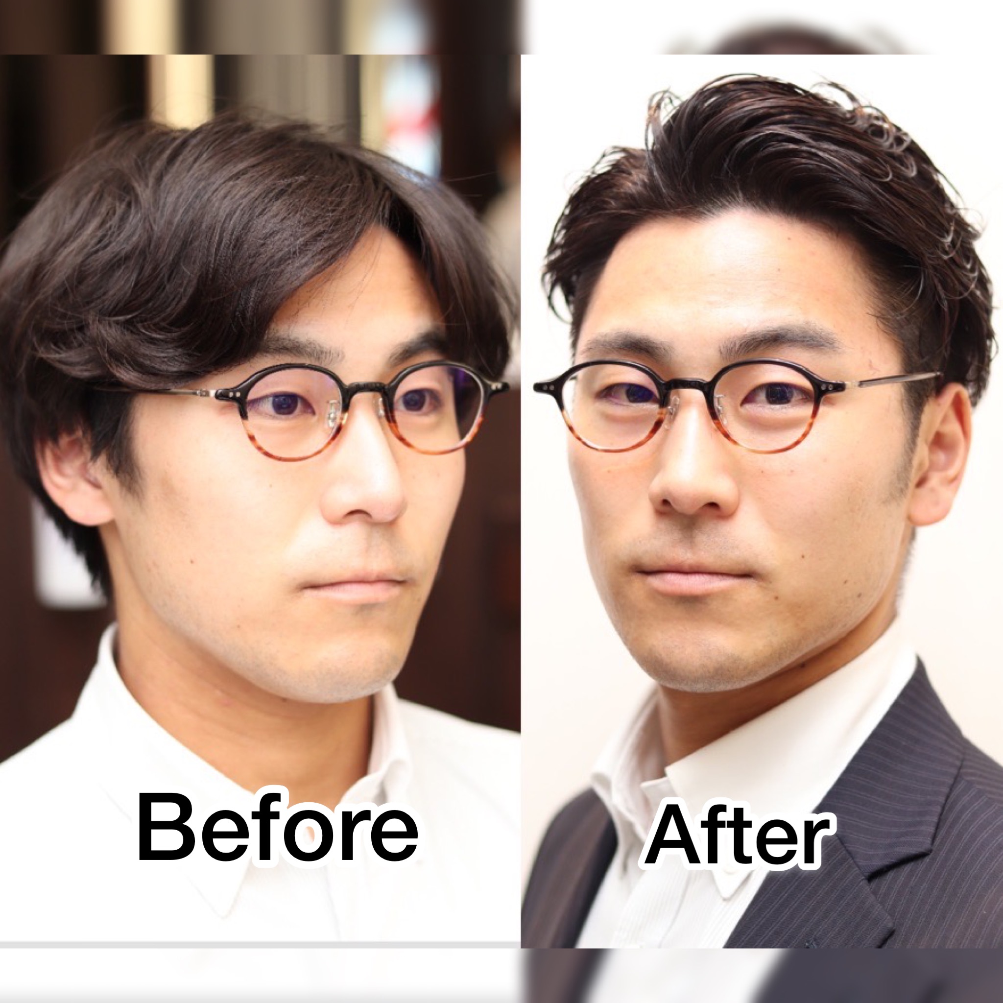 【ヨシザワ人形町】30代40代ざっくりオールバック