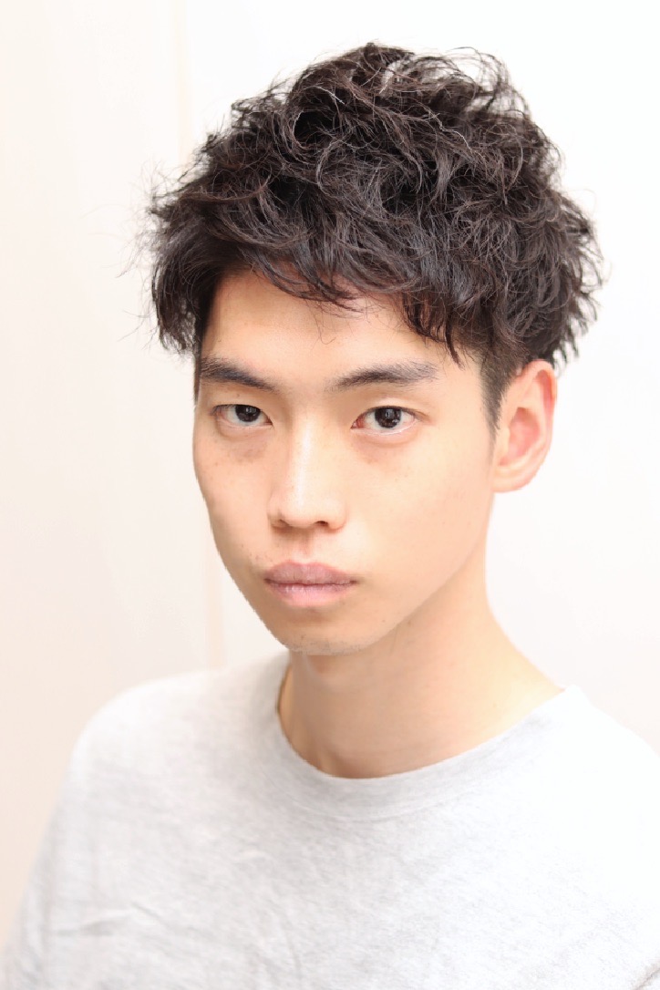 【ヨシザワ人形町】ツーブロックショートスパイラルマッシュ