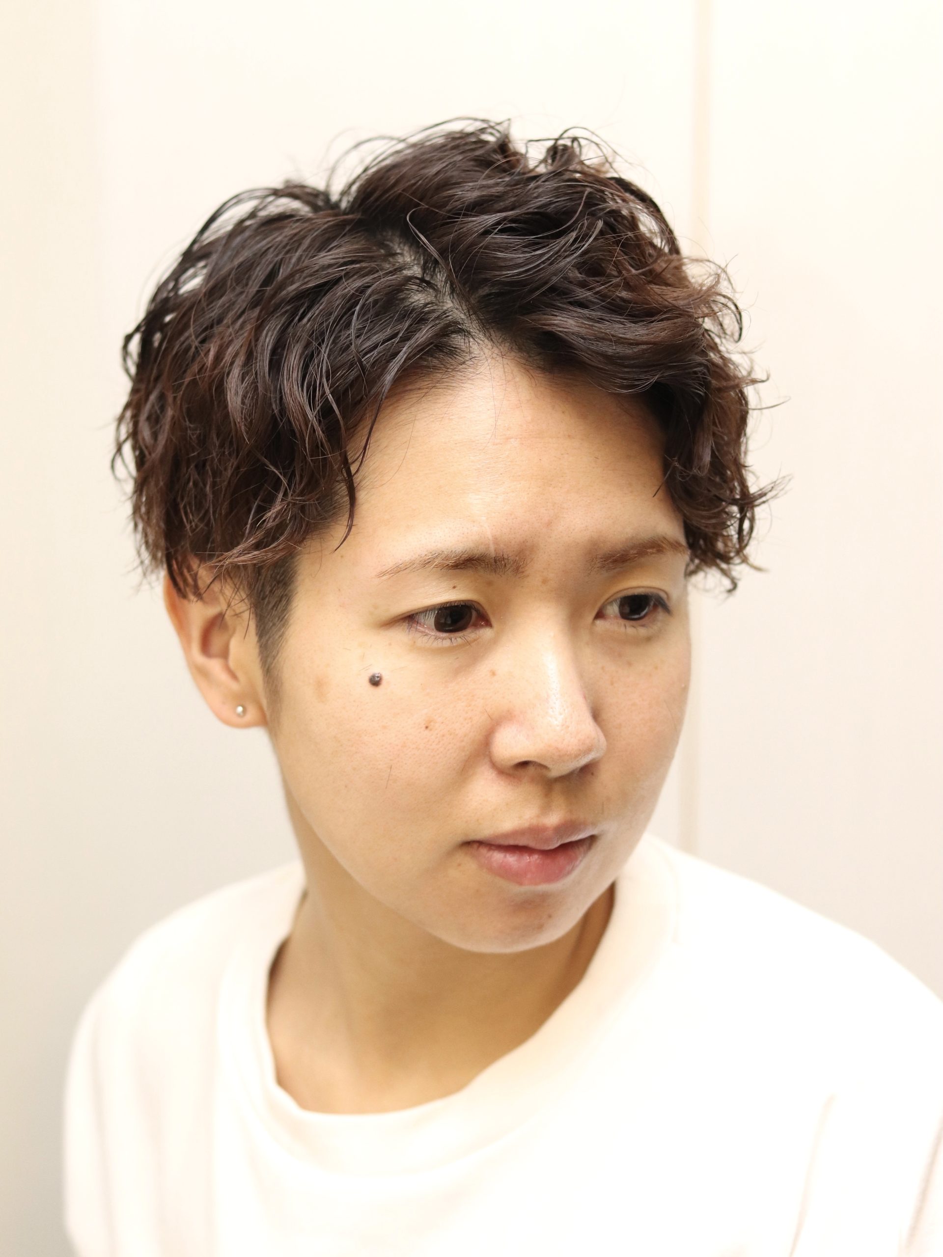 【ヨシザワ人形町】ツイスパランダムパーマツーブロック