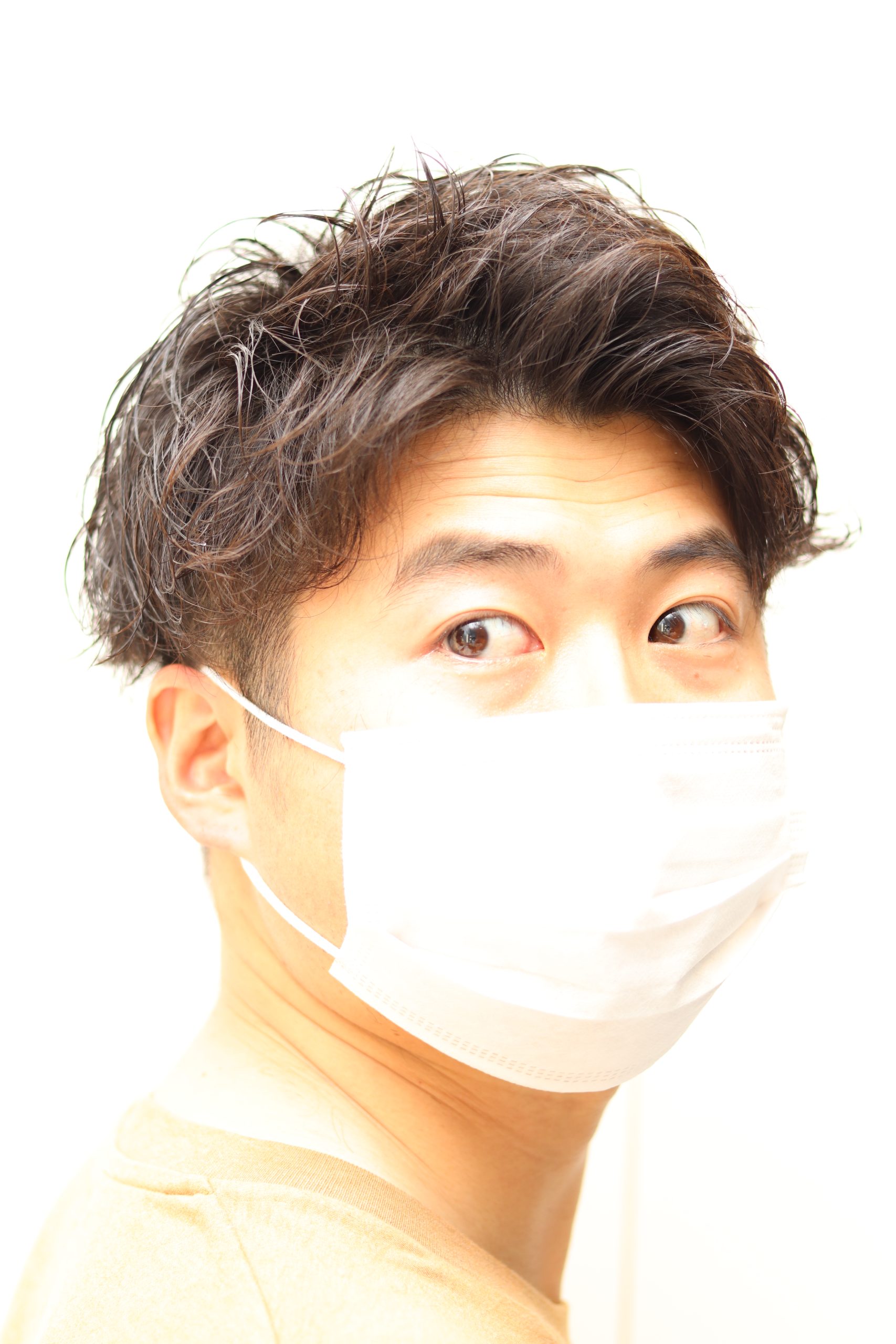 【ヨシザワ人形町】30代40代七三パーマショート