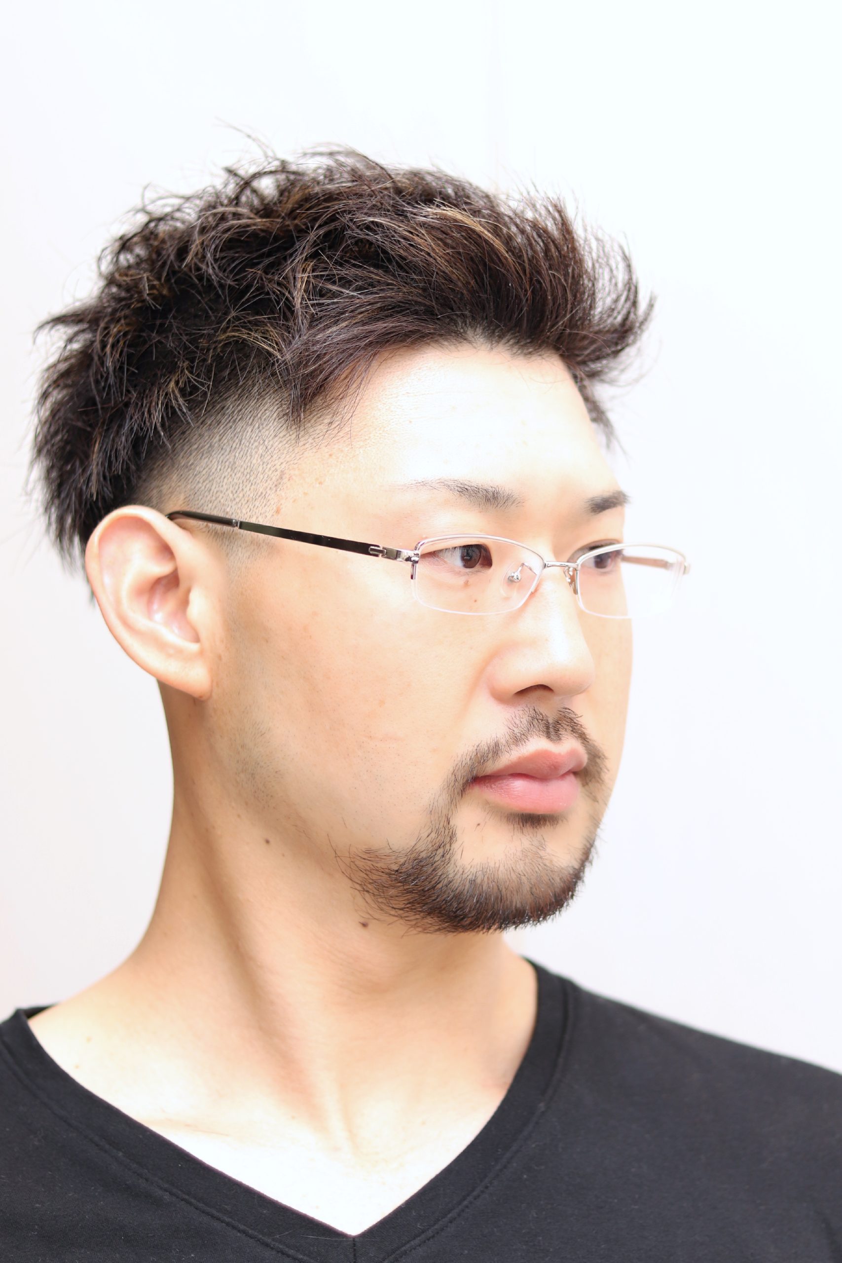 【ヨシザワ人形町】ツーブロックフェードアップバング