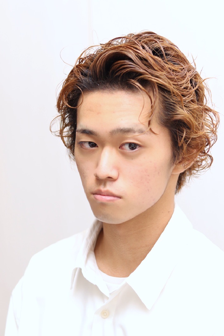 【ヨシザワ人形町】マイキー風スパイラルパーマスタイル