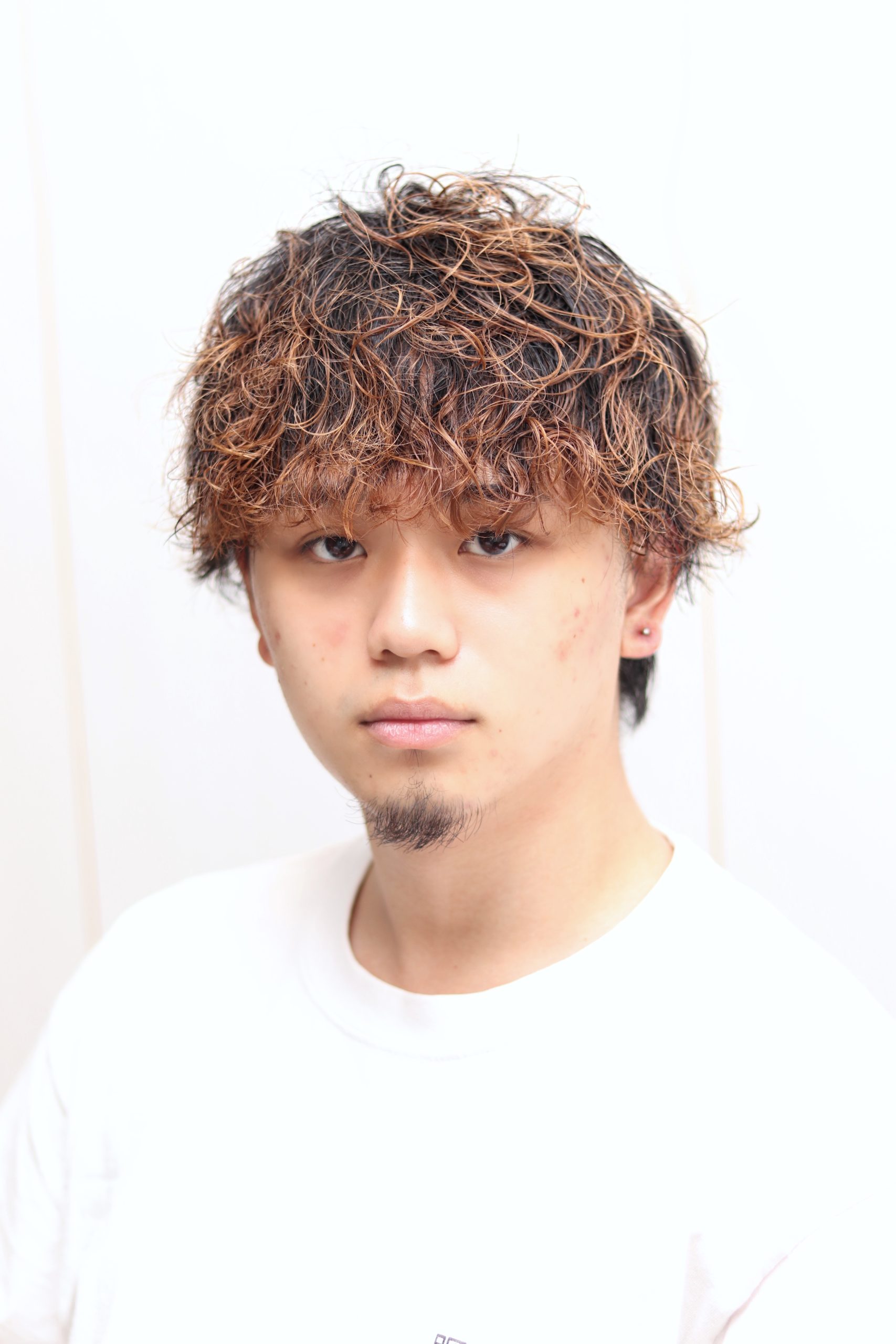 【ヨシザワ人形町】波巻き&スパイラルパーマツーブロック