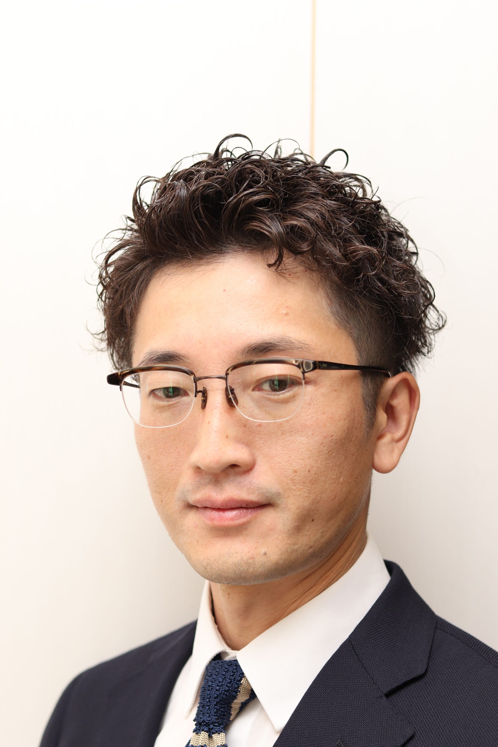 【ヨシザワ人形町】ハードパーマツーブロック