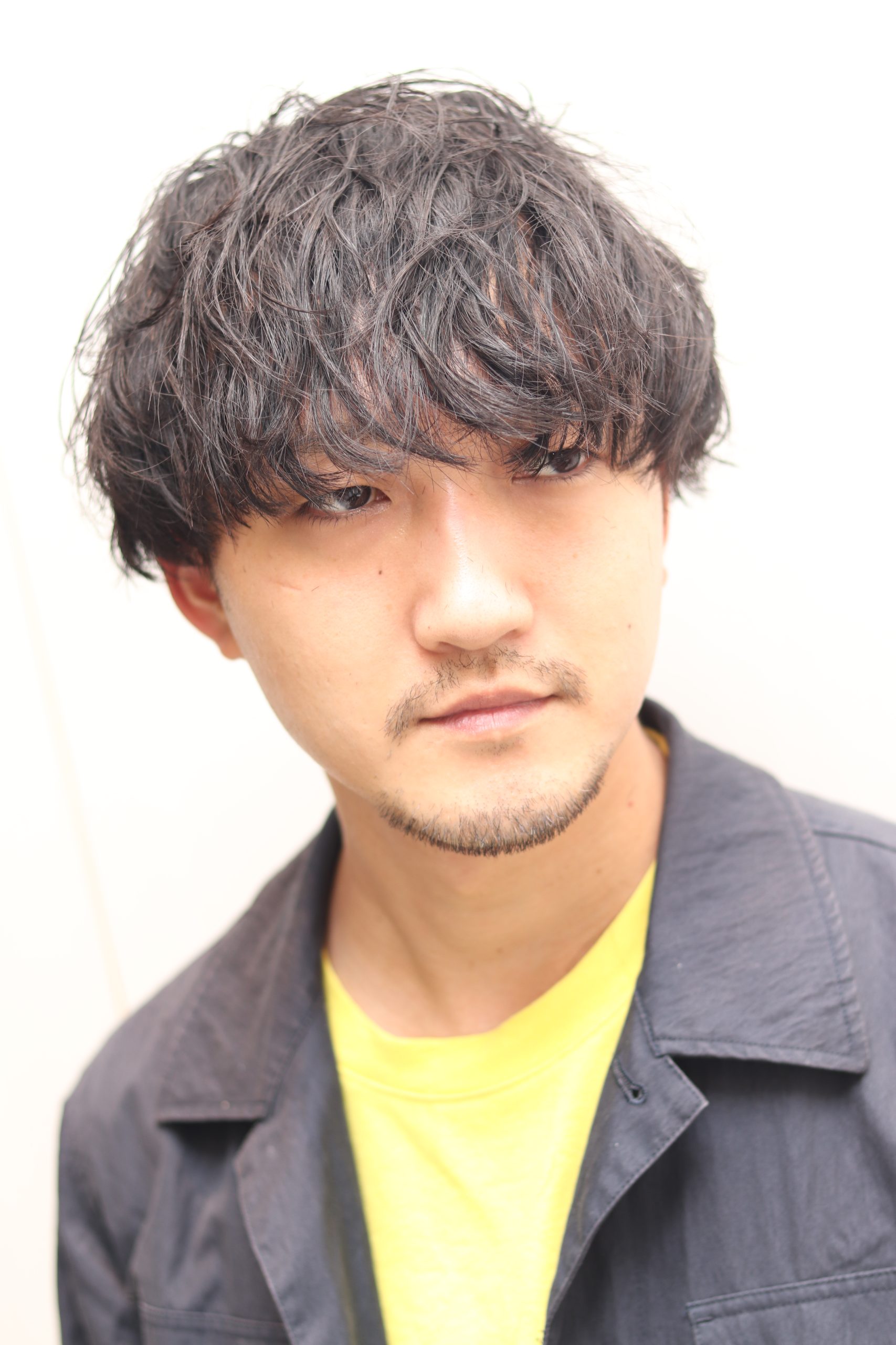 【ヨシザワ人形町】強すぎないウェーブマッシュツーブロック