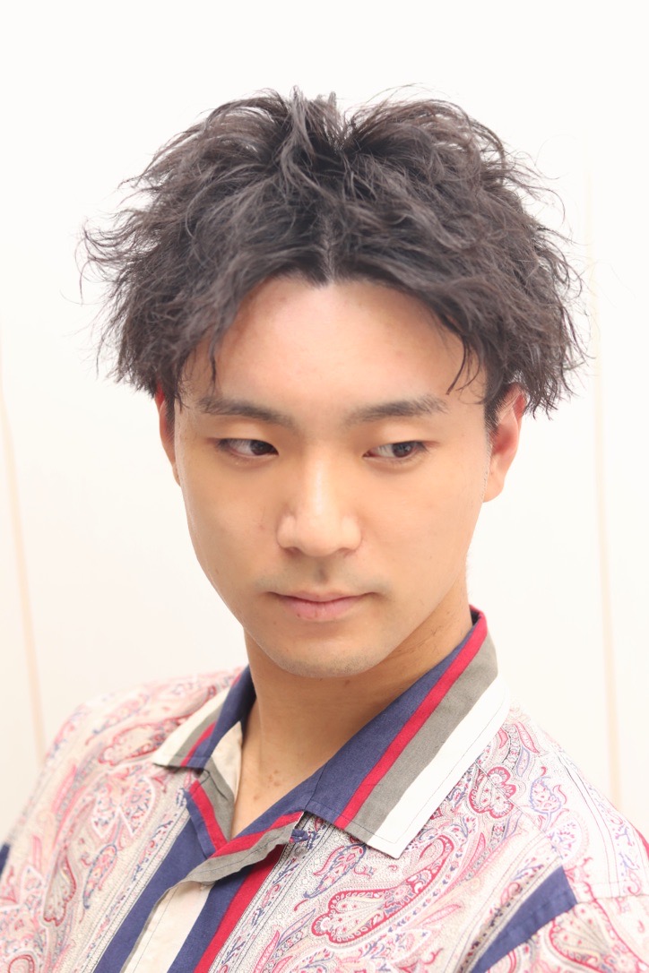 【ヨシザワ人形町】ツーブロック波打ちスパイラル