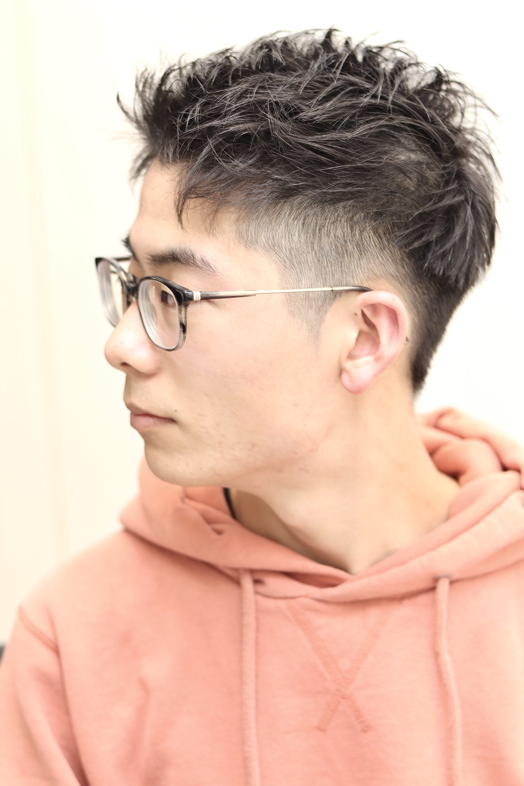 王道ツーブロックメンズビジネスベリーショート