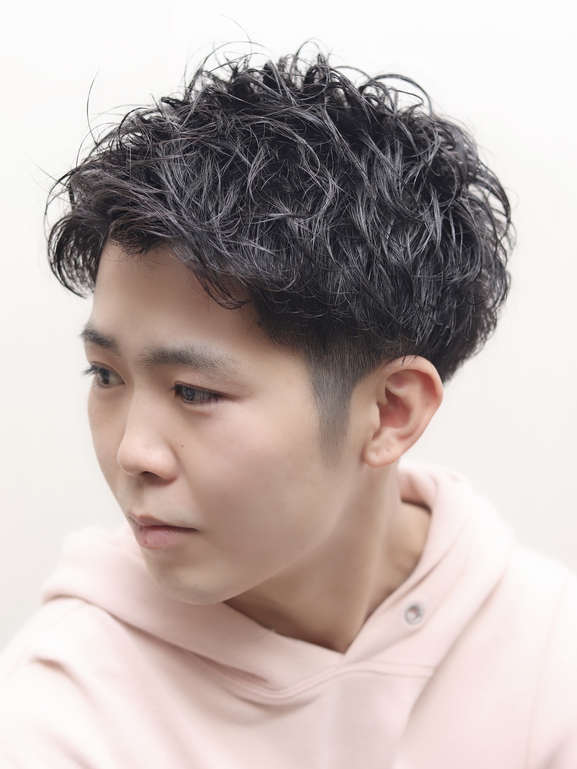 メンズ/パーマ/ツーブロック/爽やか/メンズパーマ/理容室/床屋