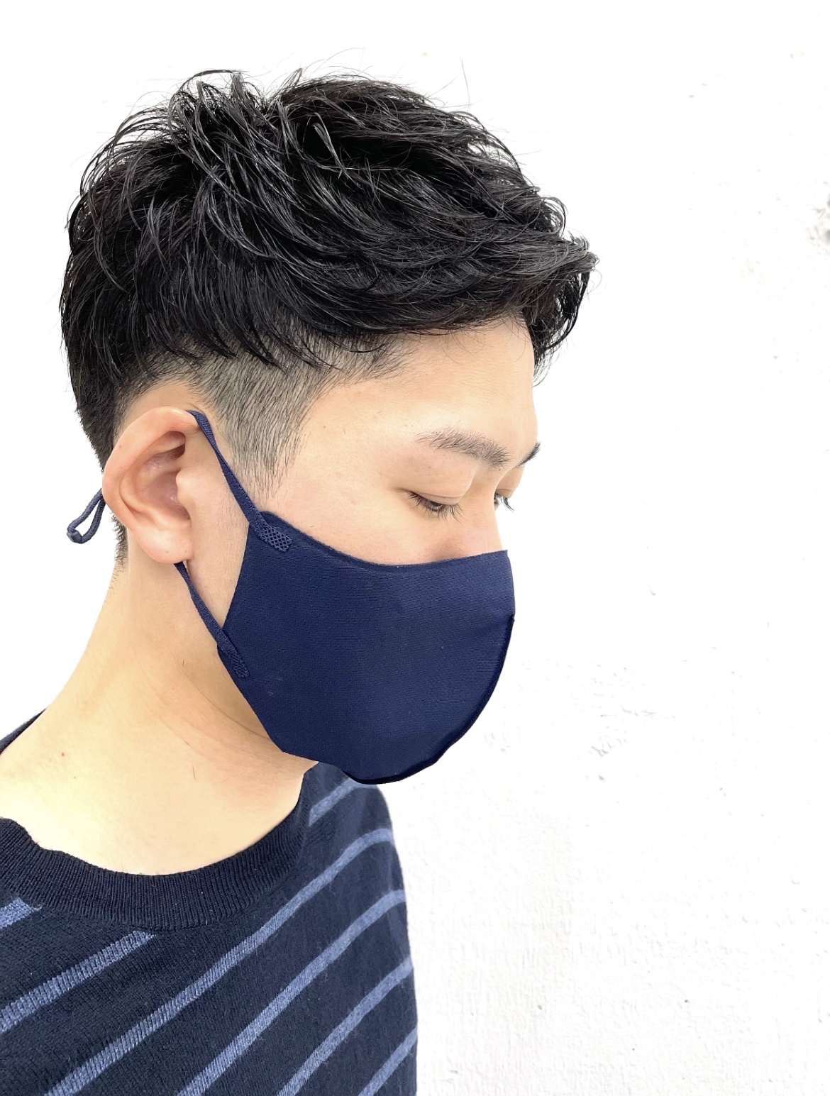 マスクアップバングビジネスツーブロック