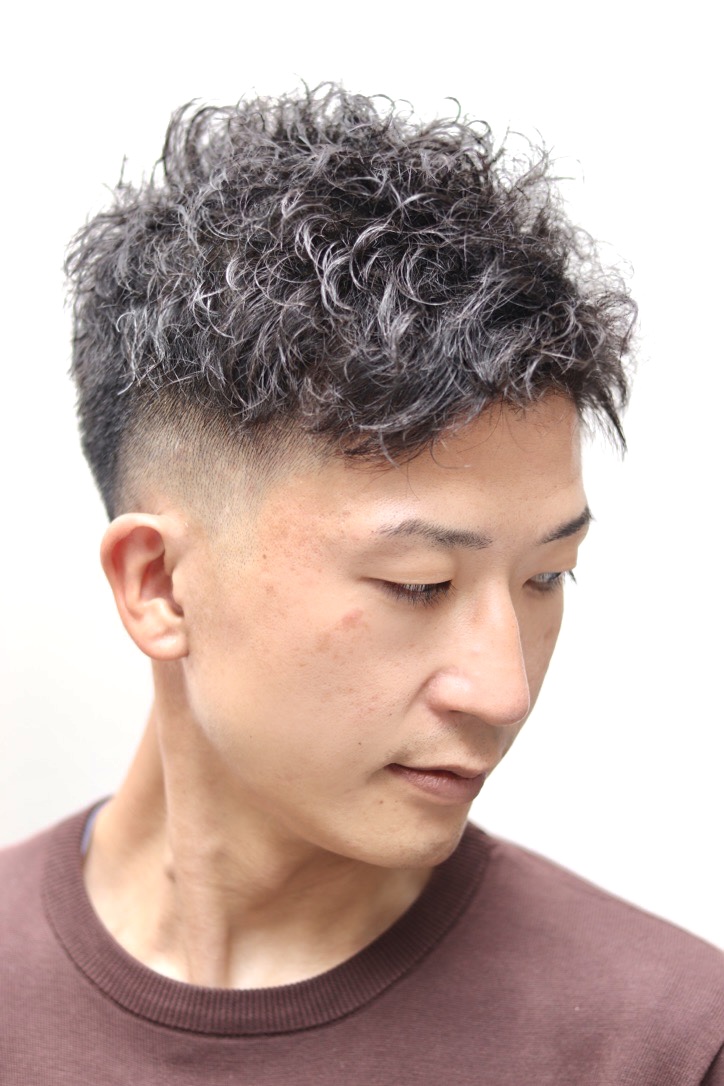 0ミリからのフェード&ハードパーマで漢をあげるスタイル