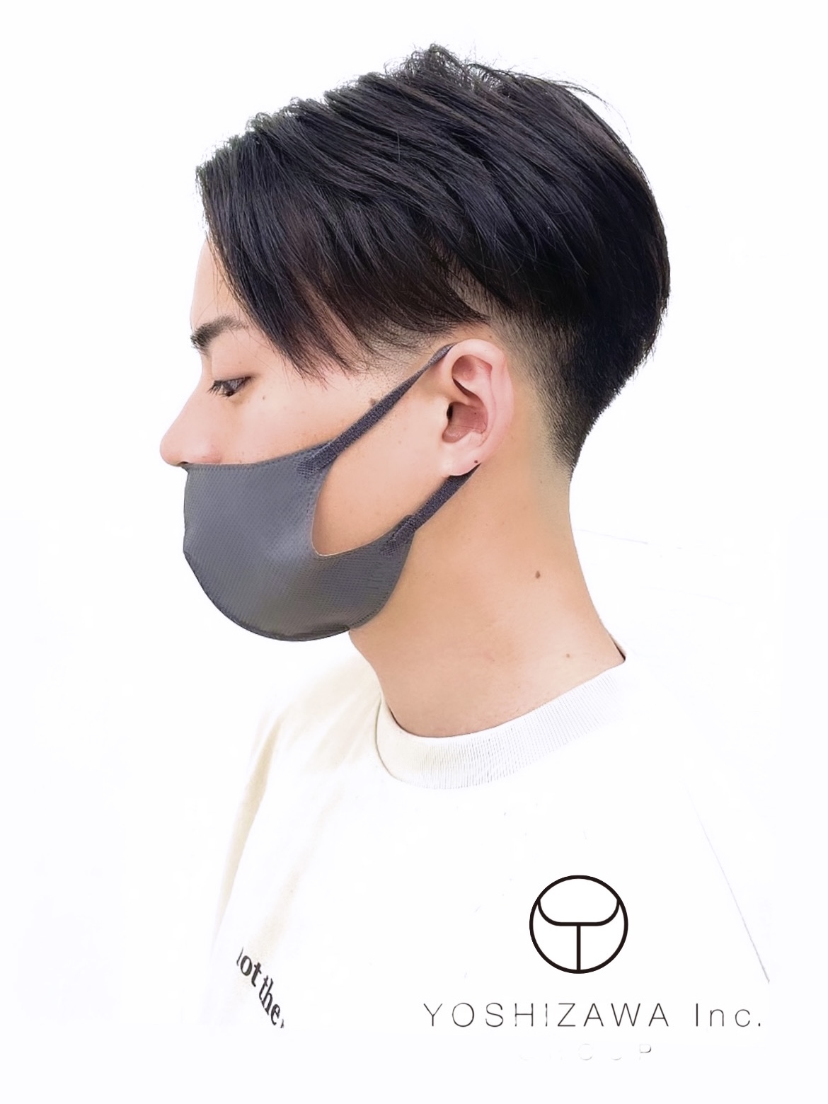 爽やかビジネスVマッシュツーブロック