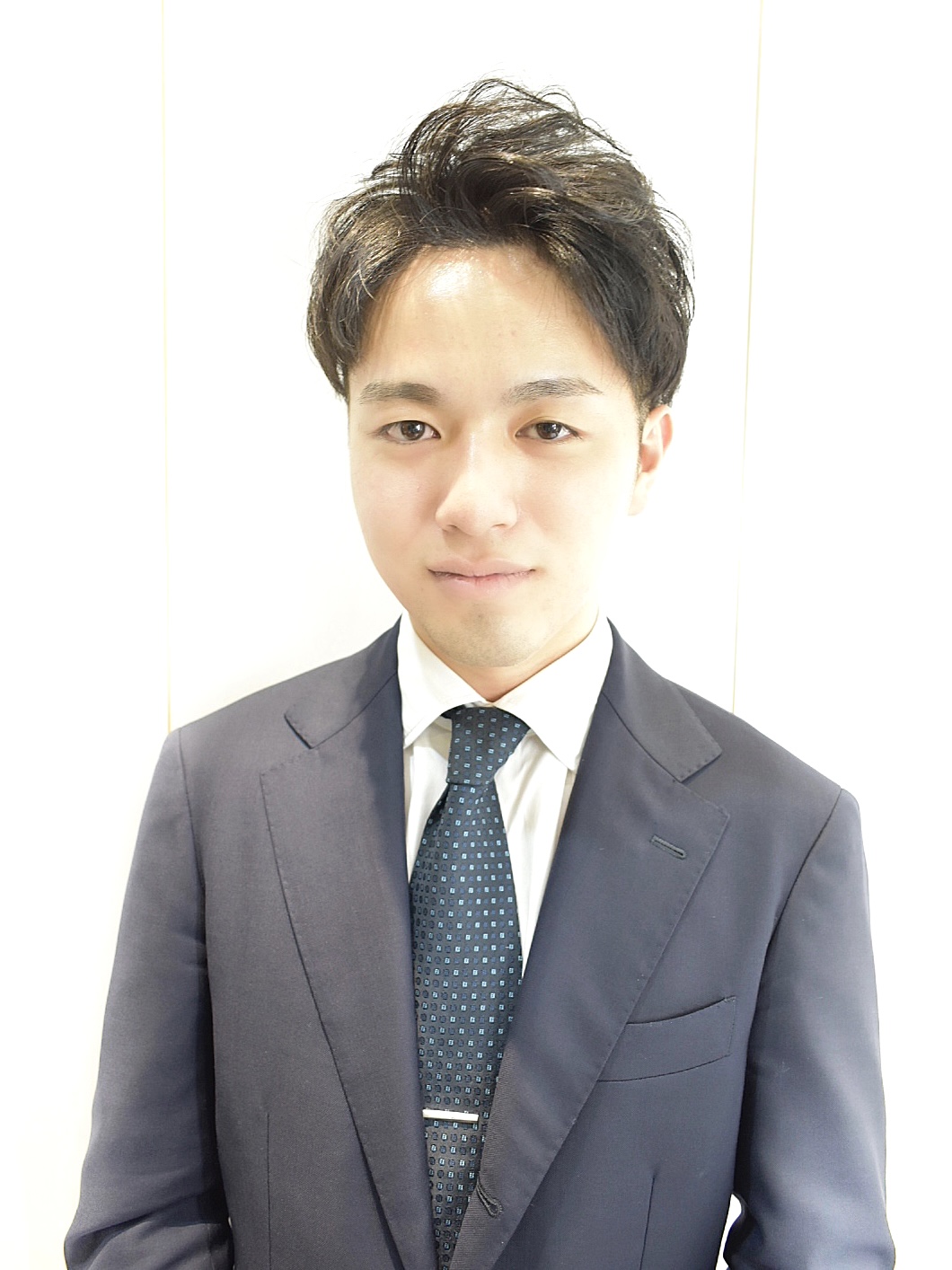 爽やかビジネスマンツーブロックショート