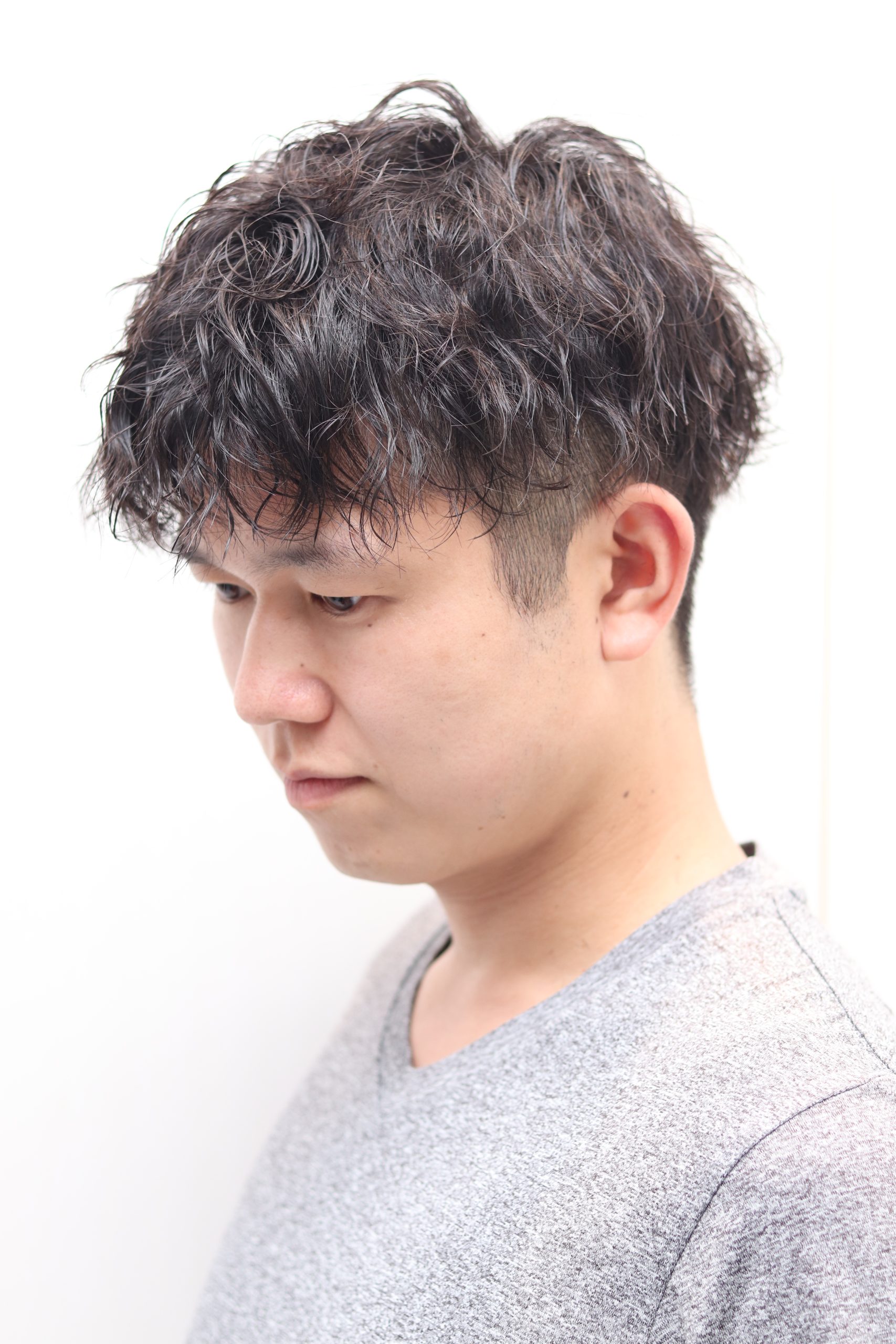 王道ツイストスパイラルパーマ