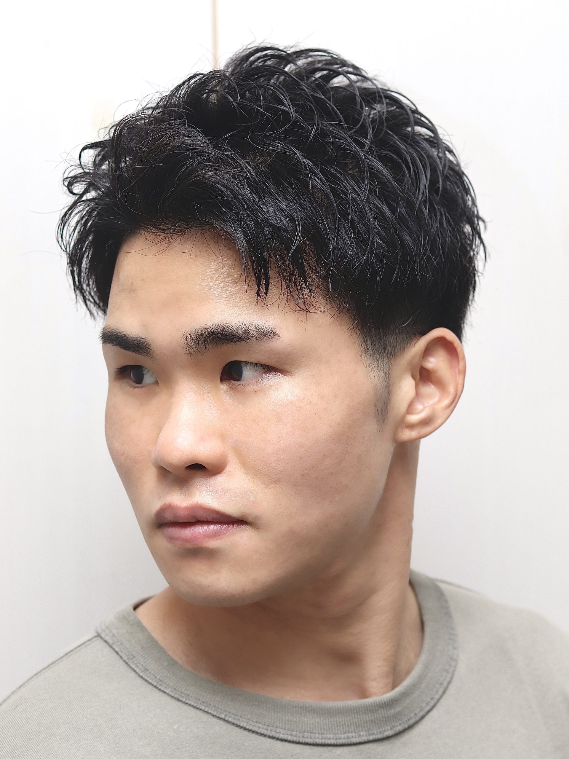 メンズ/ツーブロック/王道/爽やか/理容室/U24/アイロンパーマ