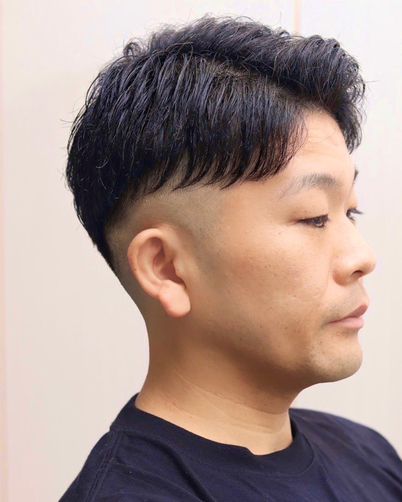 ツーブロック、フェードビジネススタイル