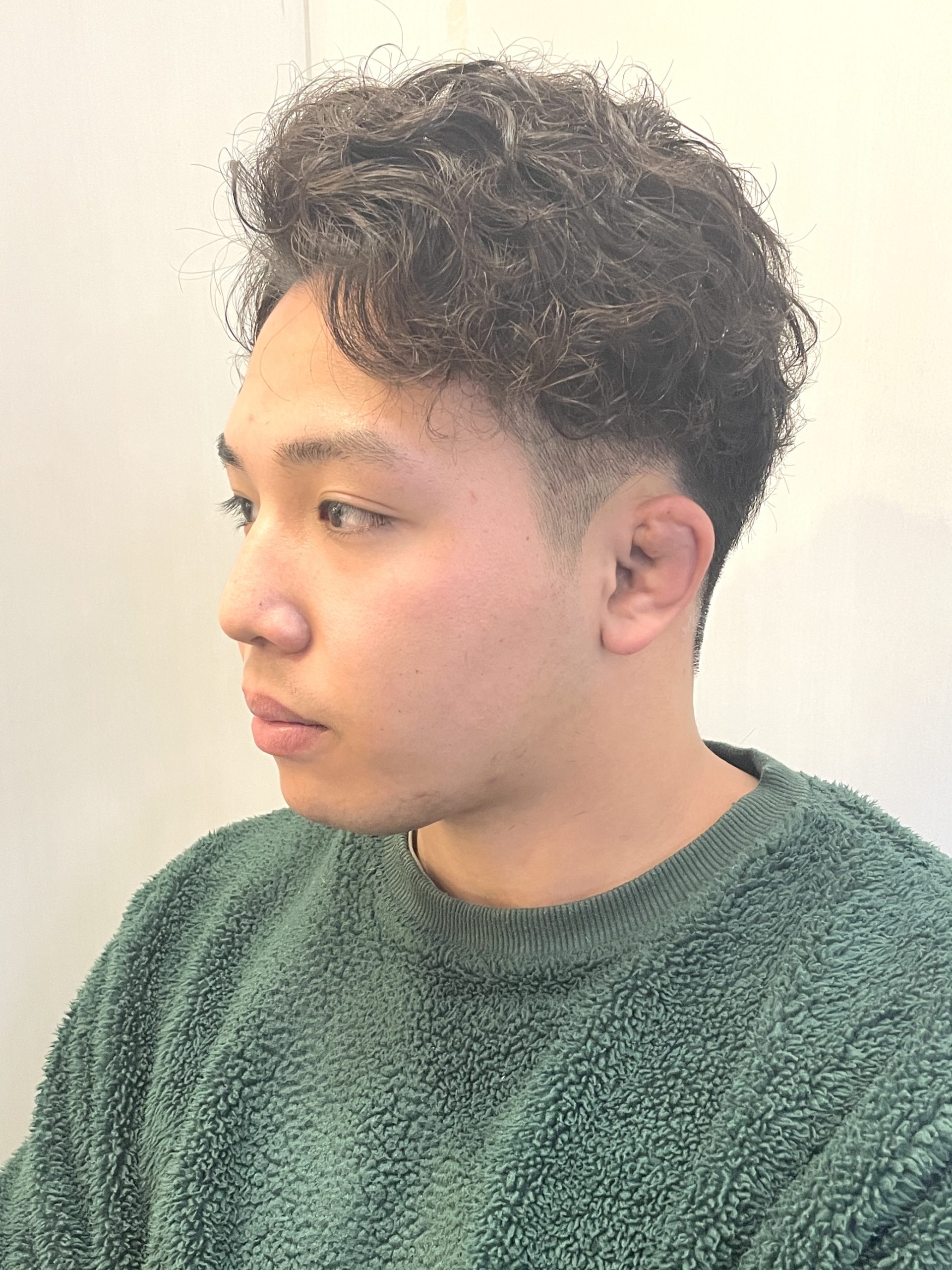 爽やか/ツーブロックパーマ