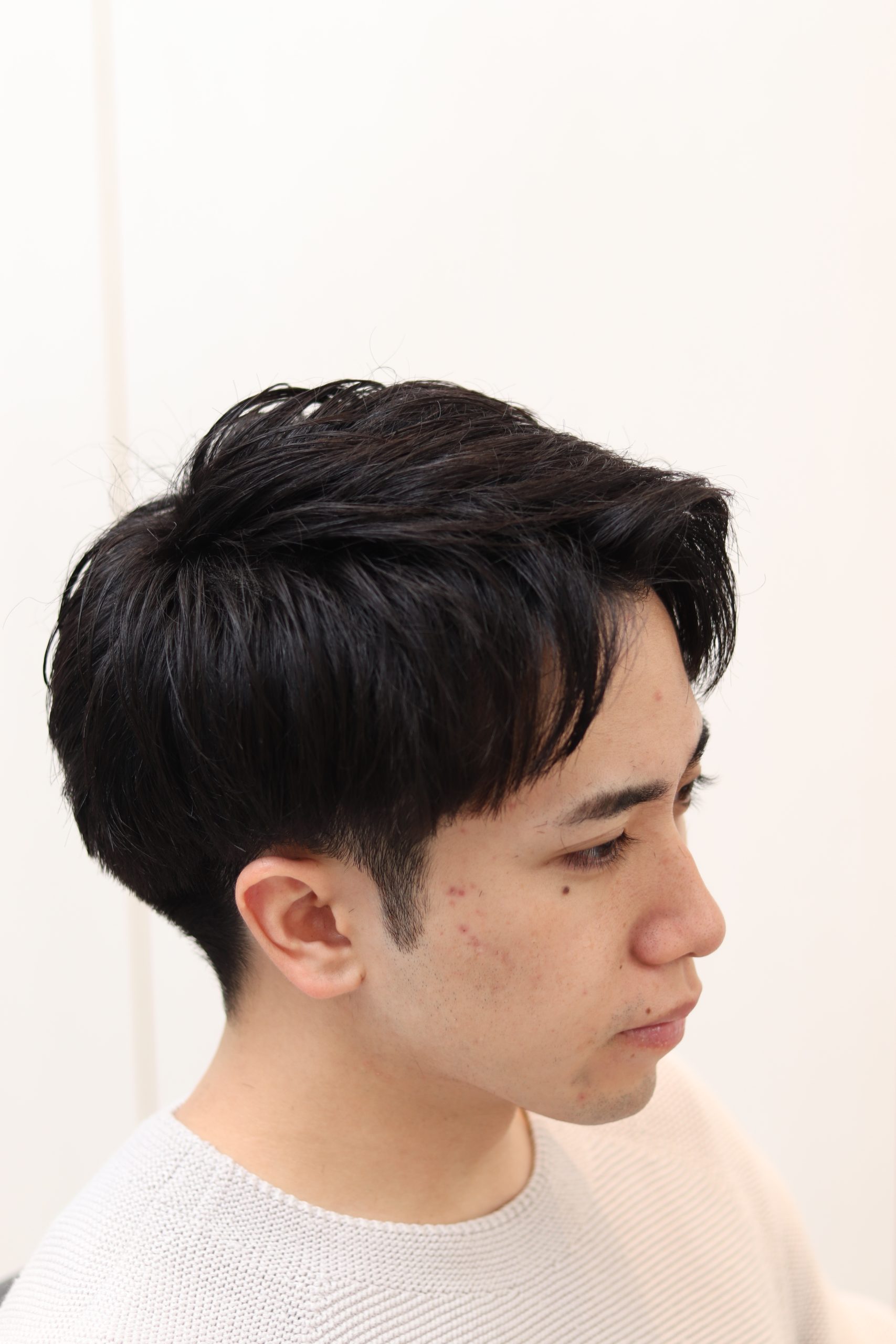 重ためツーブロック/マッシュ/アップバング