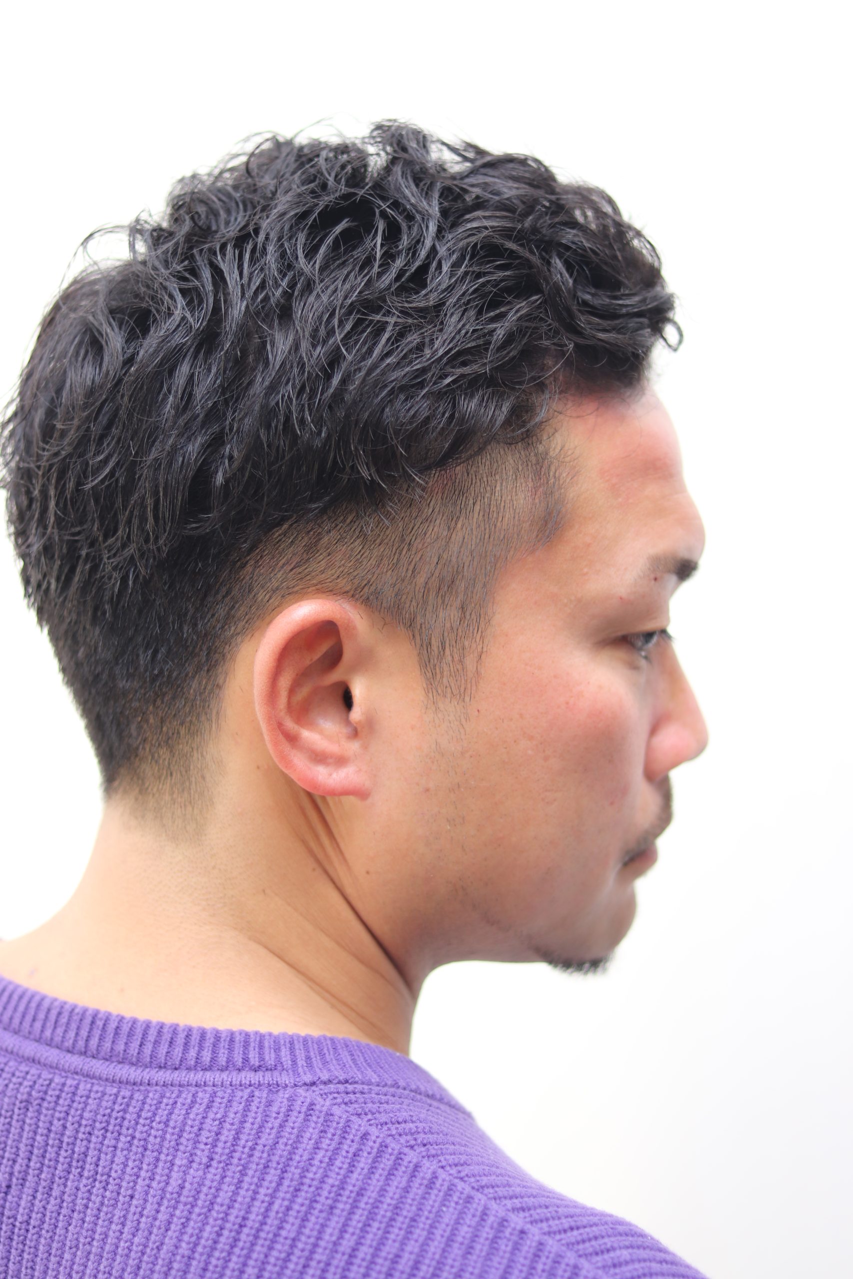 髪が短くても巻けるスパイラルパーマ