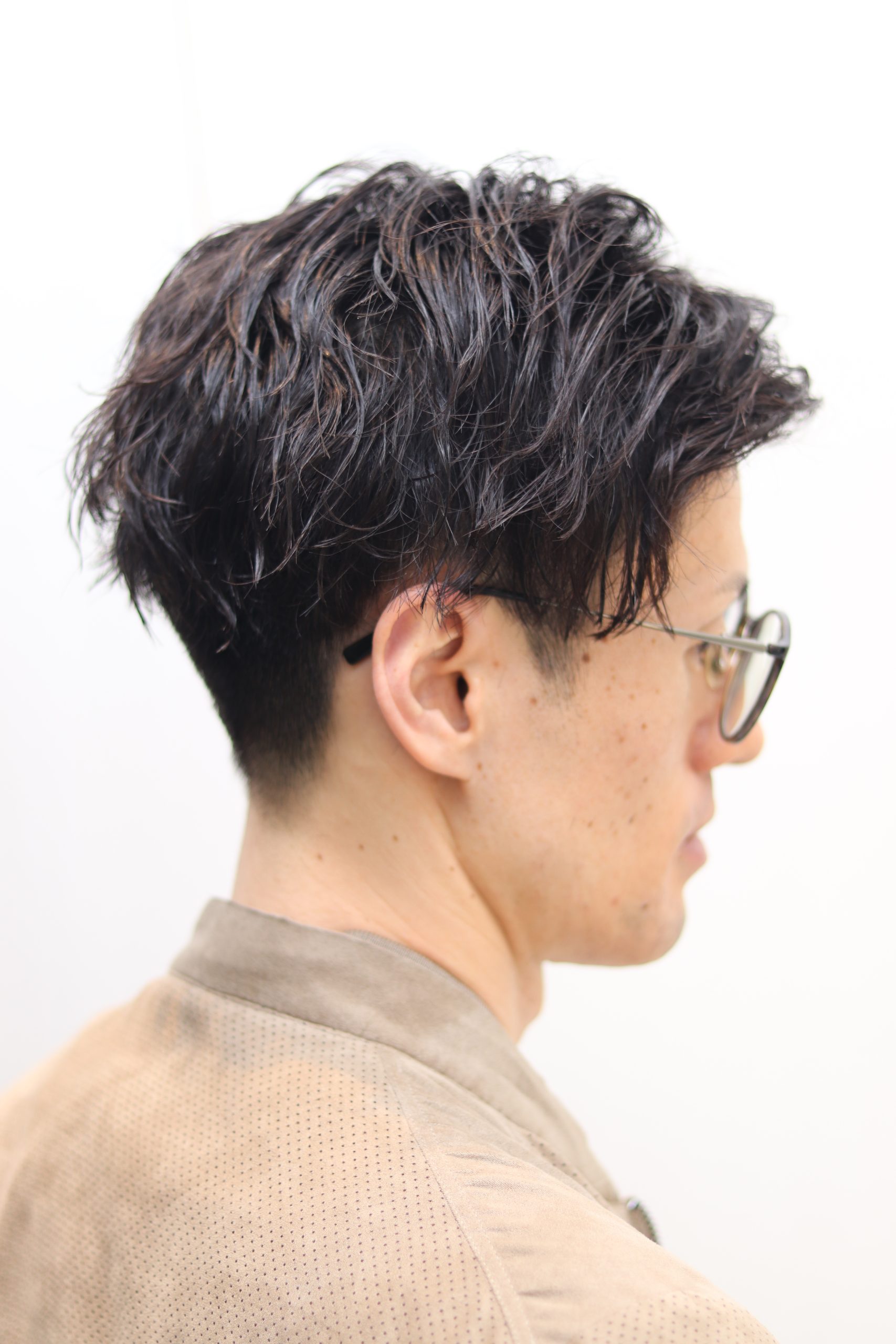 ツーブロック/ツイストパーマ/刈り上げ/メンズパーマ