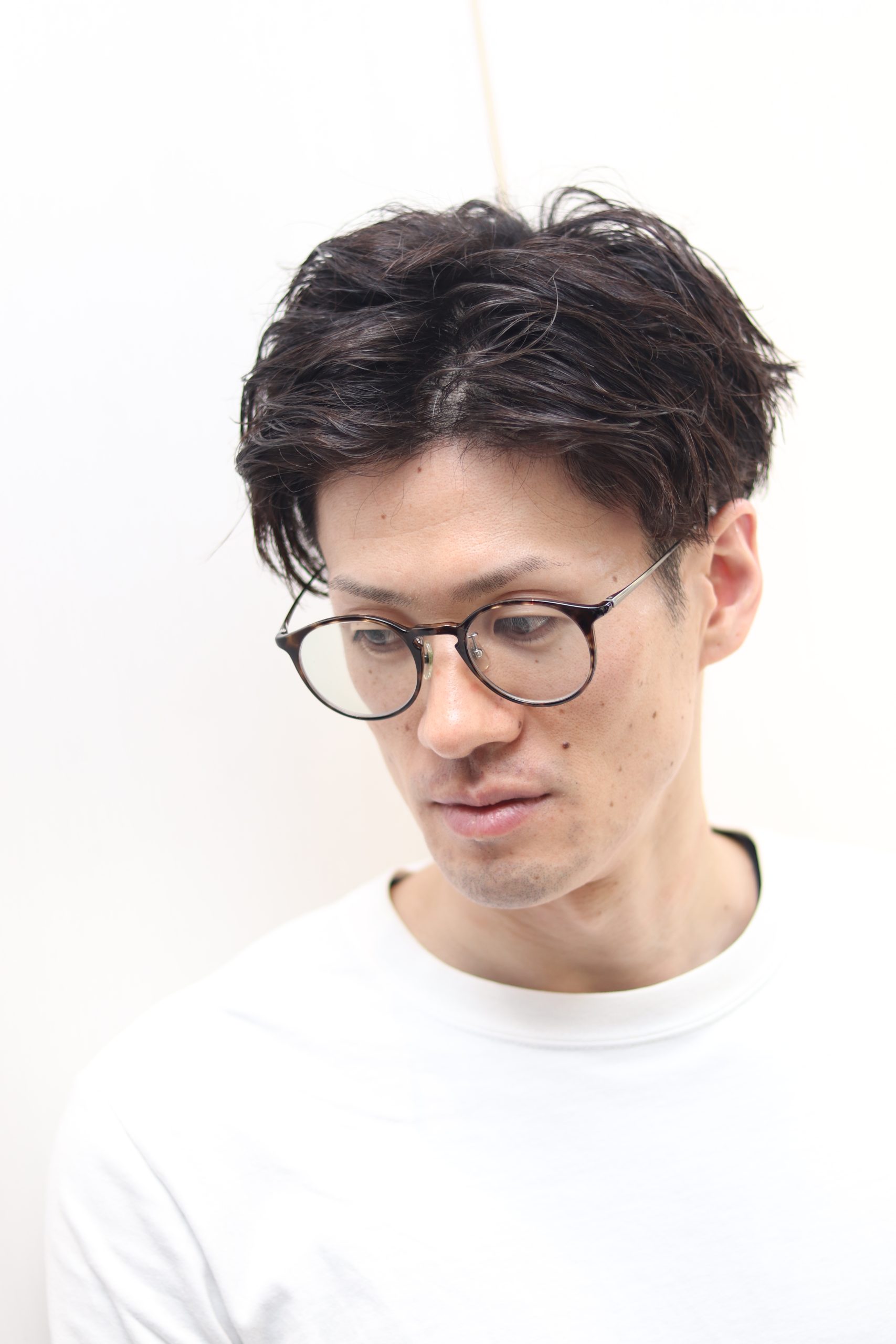 くせ毛風ツイストスパイラルパーマ