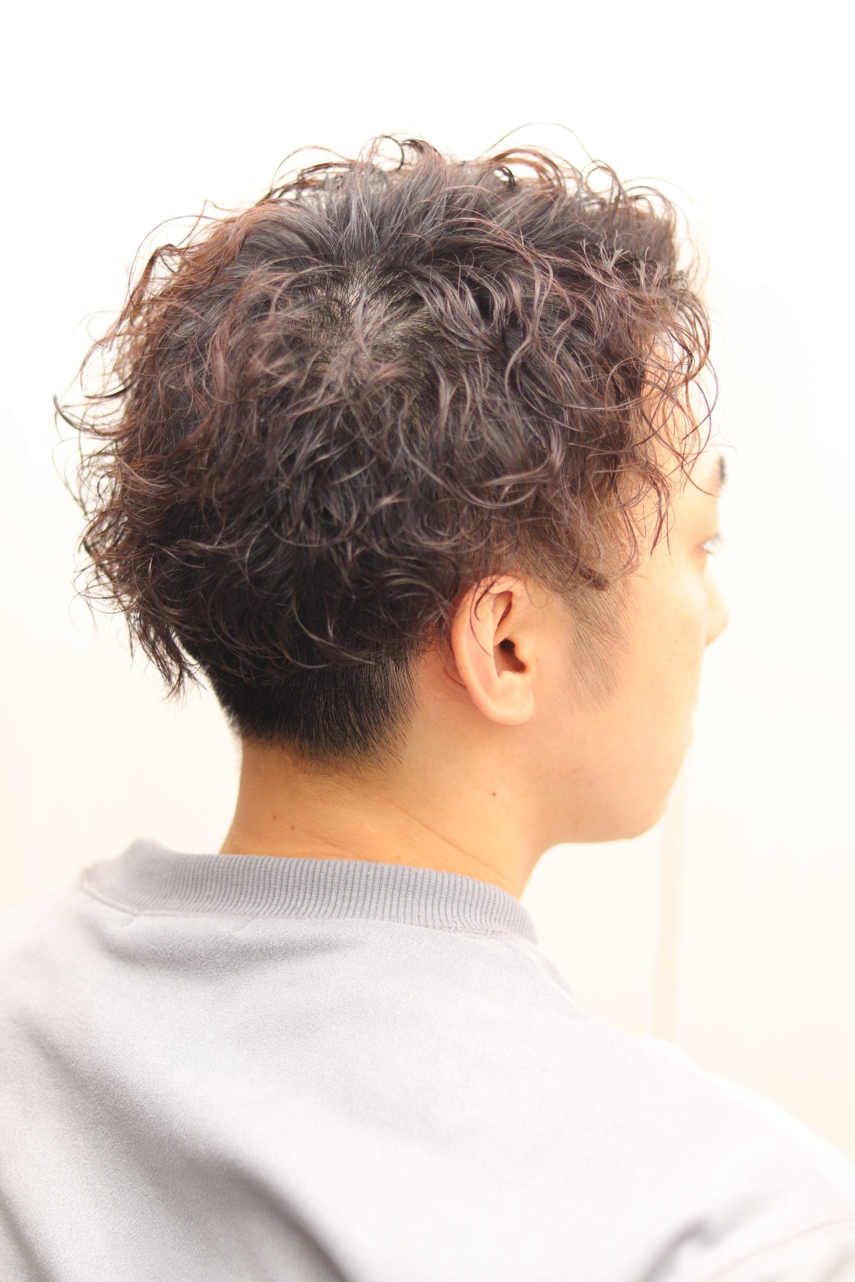 20代/30代/ツーブロック/ナチュラルパーマ/くせ毛風パーマ