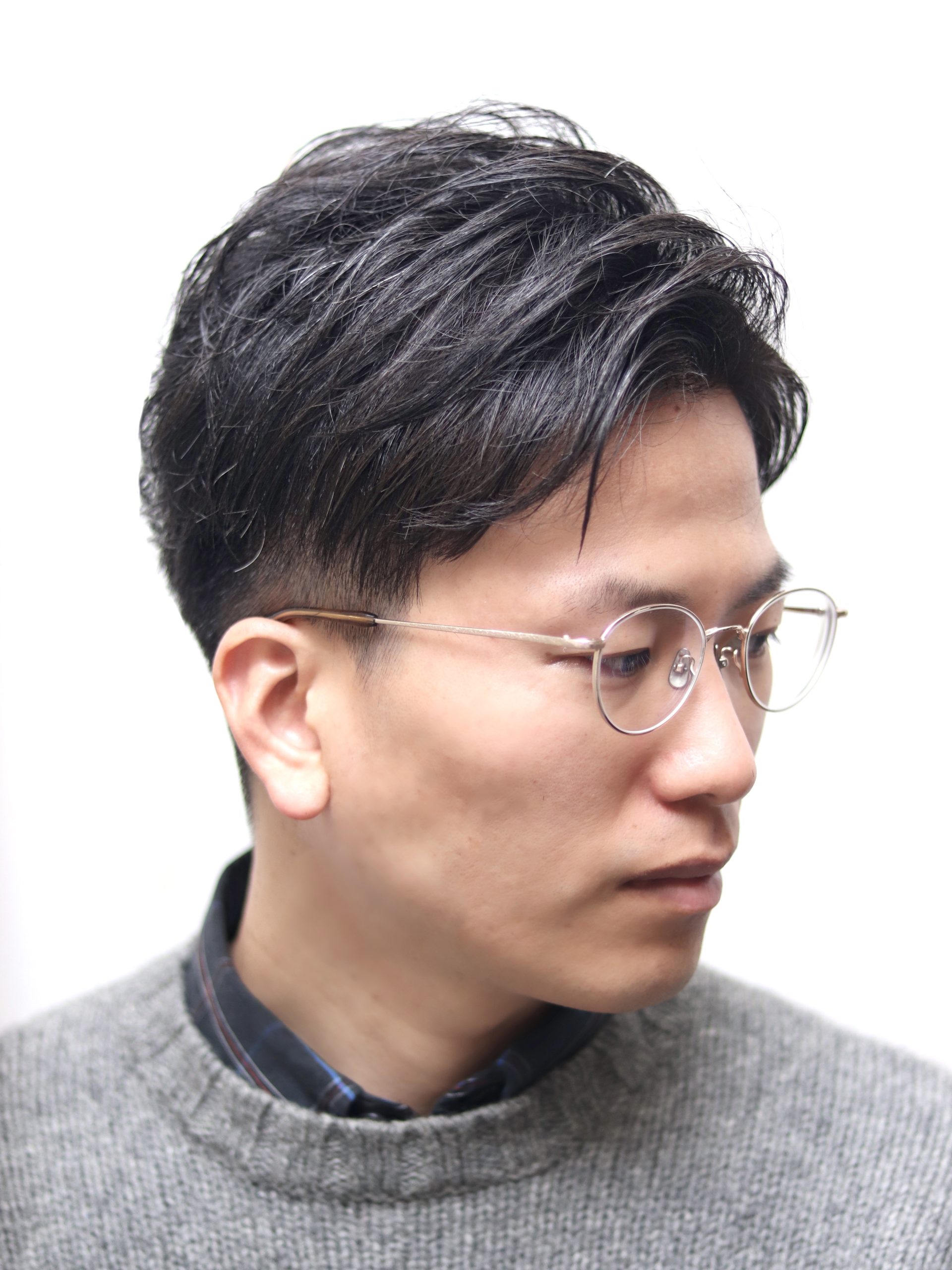 ツーブロック/メンズヘア/爽やか/メンズ/七三/理容室