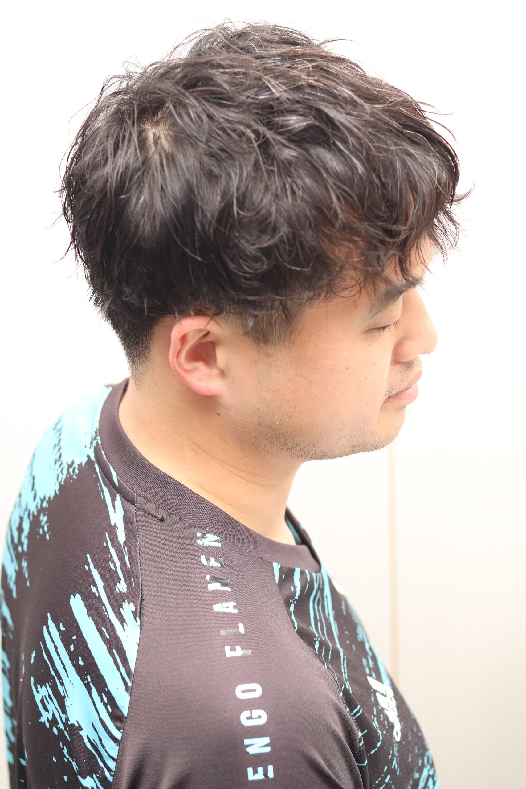 メンズパーマ/ツイストスパイラル/刈り上げ/ツーブロック/ビジネス