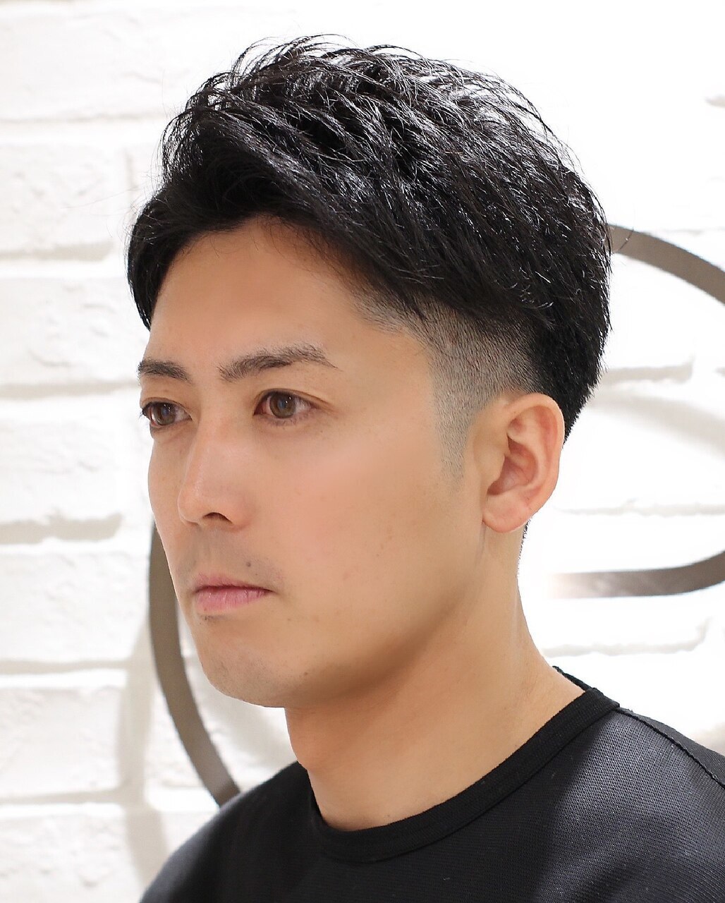 20代30代40代メンズツーブロック刈り上げビジカジオシャレ感