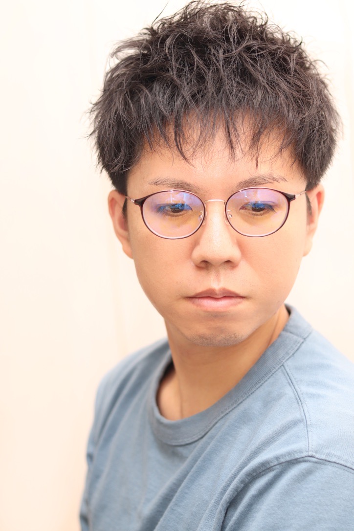 30代40代メンズツイストパーマ束感トラッドオシャレ感ショート