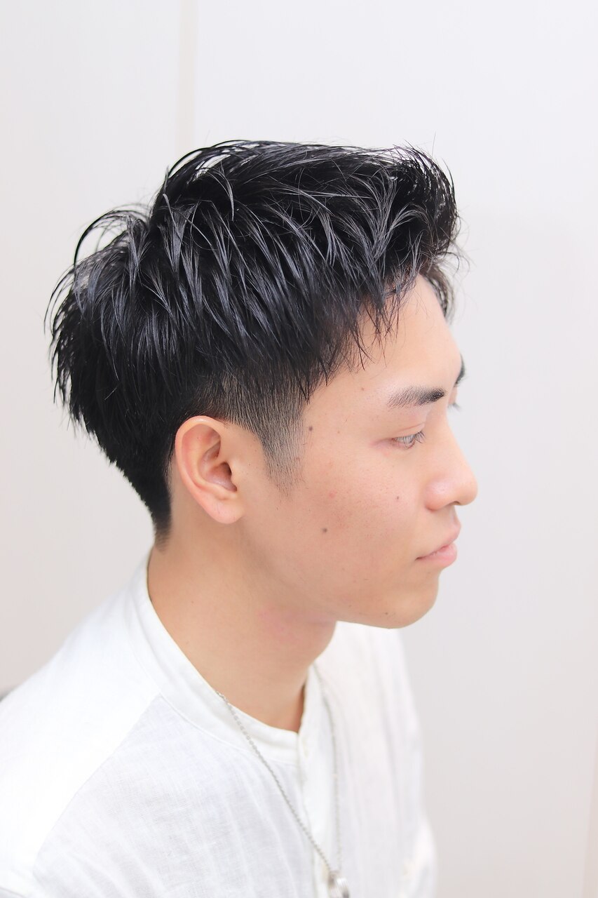 20代30代40代メンズアップバング清潔感爽やかビジカジ