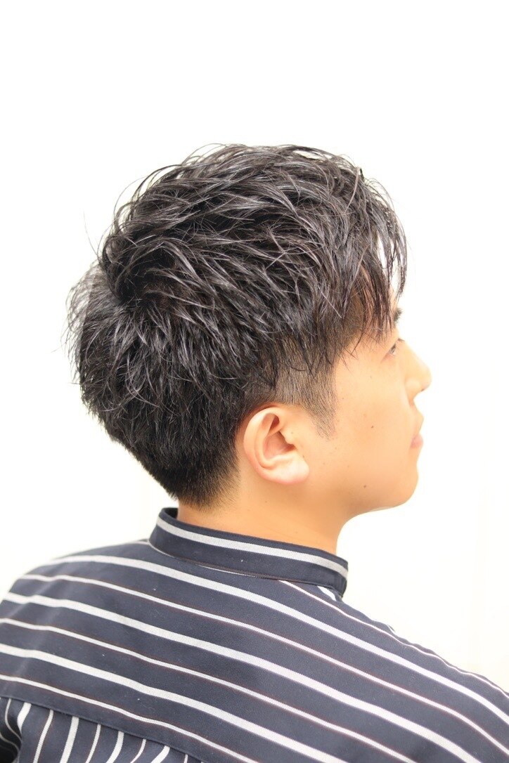 20代30代40代メンズツーブロック刈り上げビジカジオシャレ感