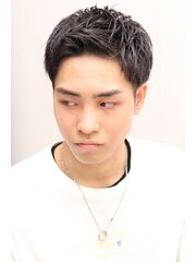 20代30代40代メンズツーブロック刈り上げビジカジオシャレ感