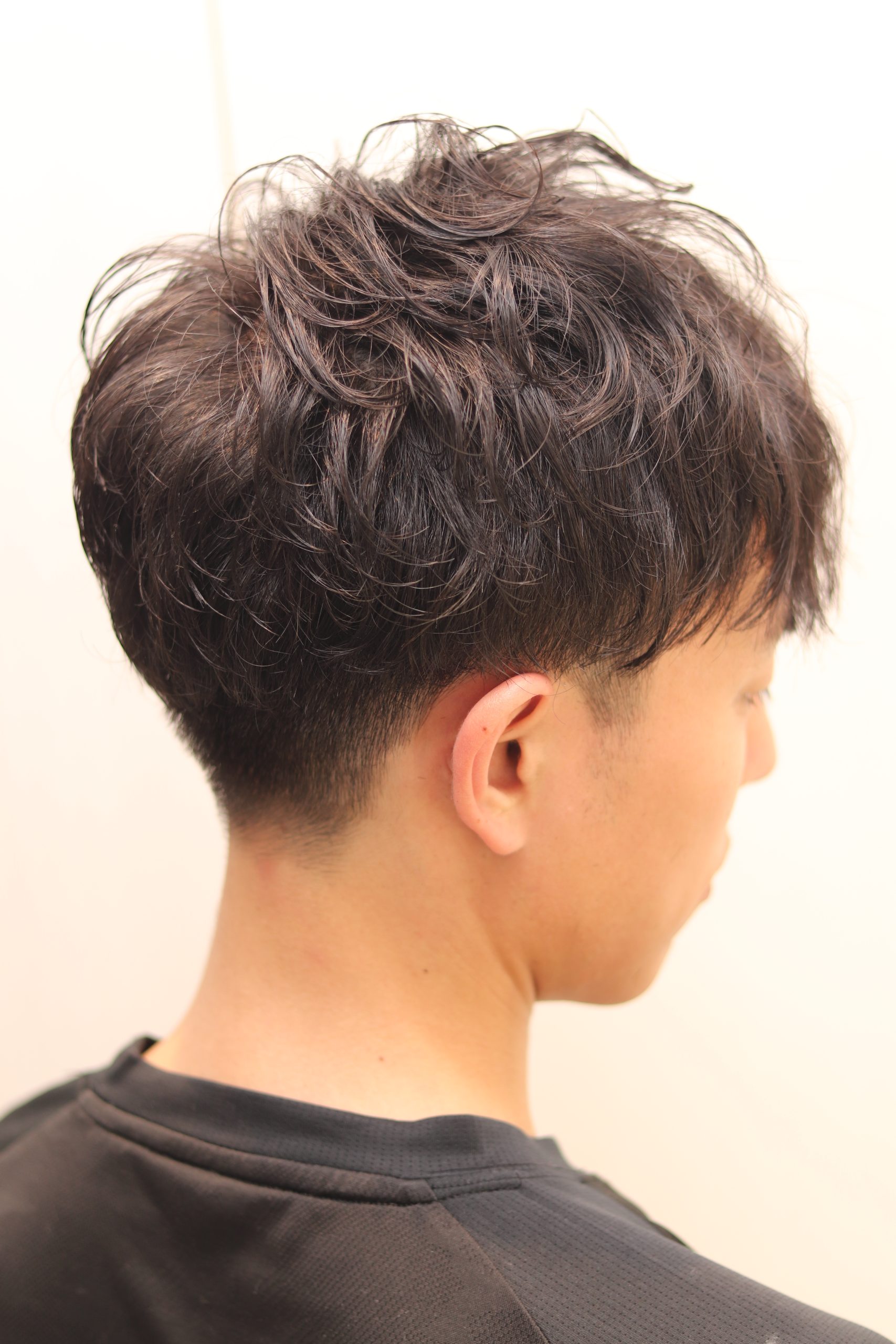 ツーブロックナチュラルボリュームアップパーマ