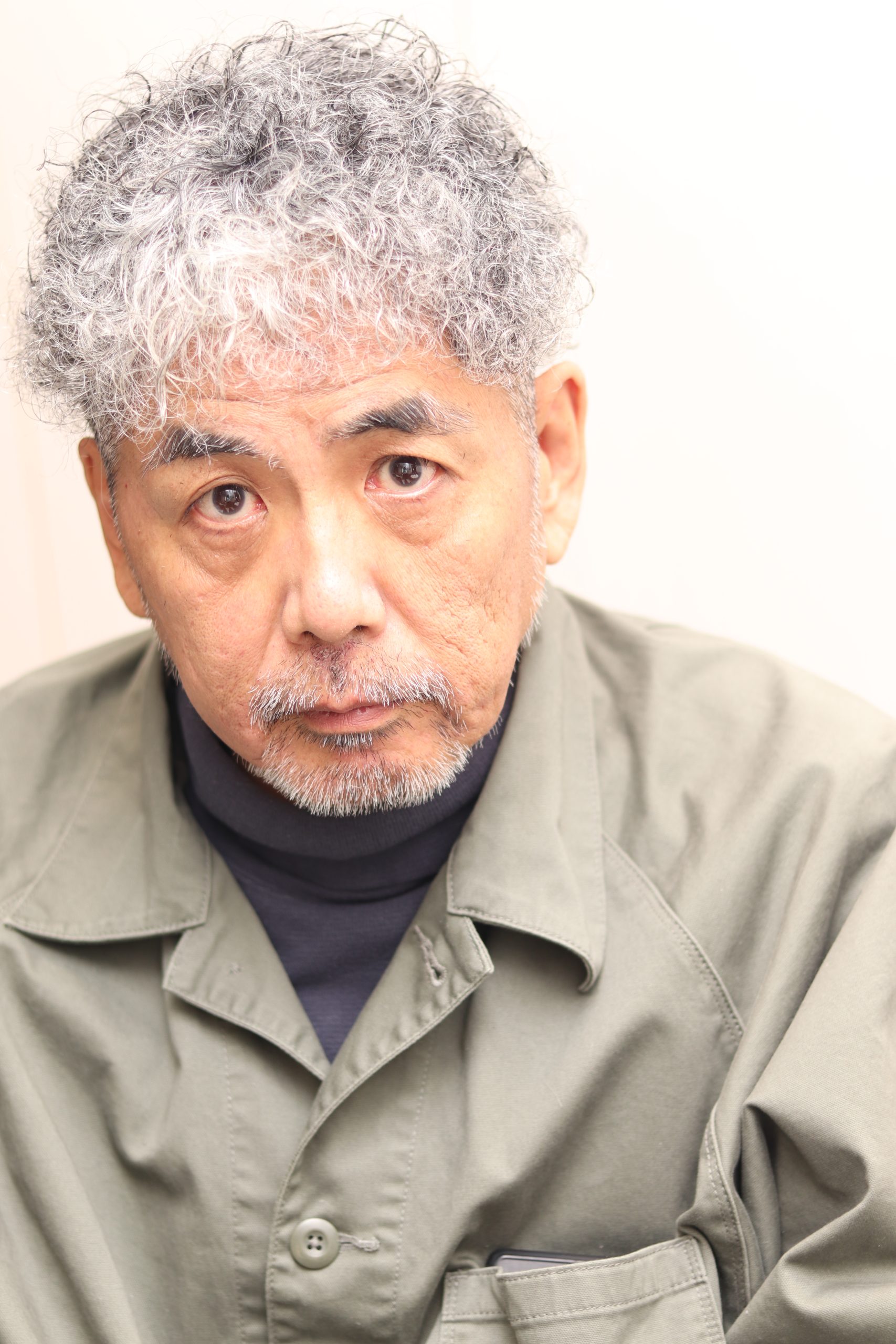 50代60代プードルパーマツーブロックフェードイケオジダンディ