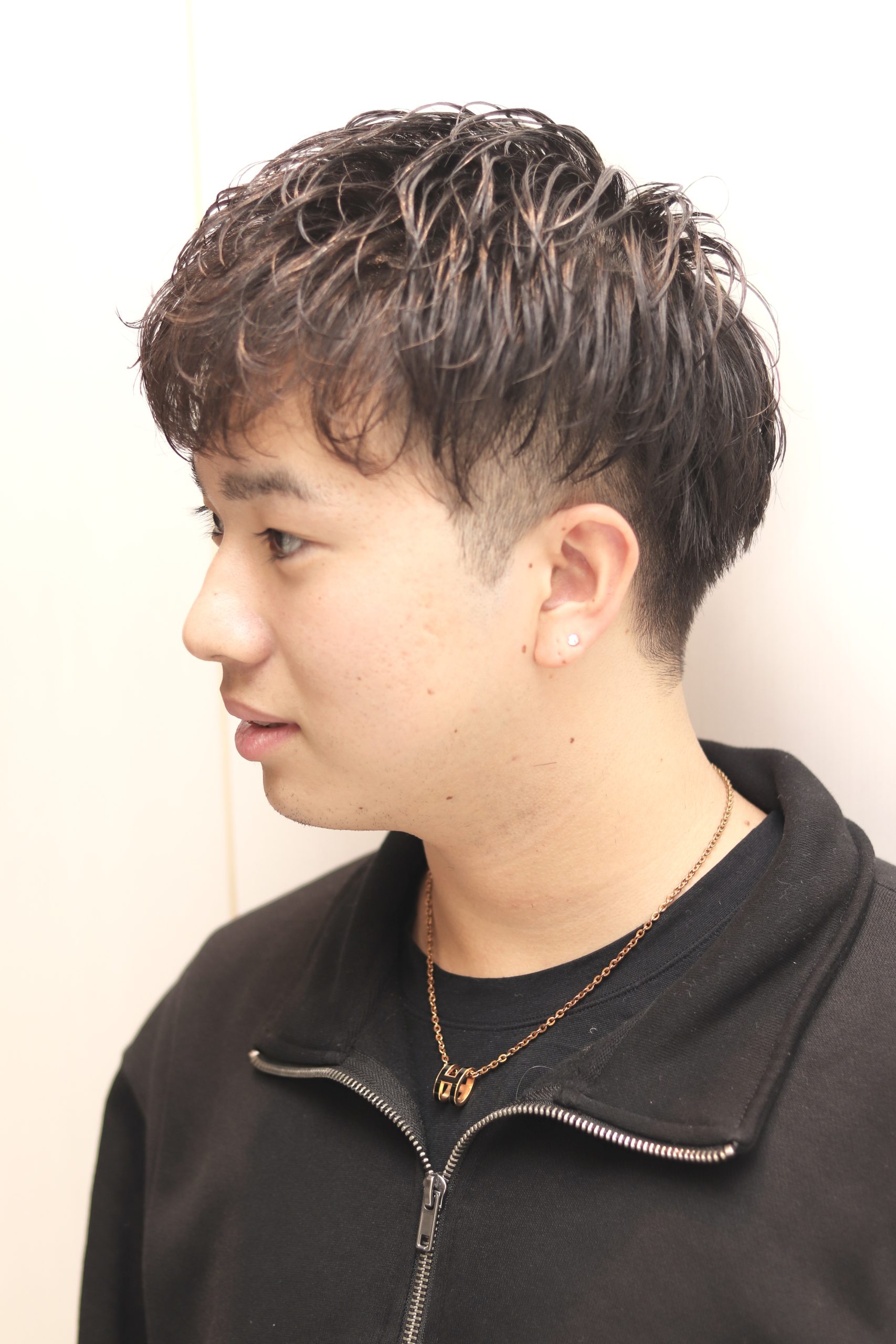 メンズ王道大人かっこいい短髪/ツーブロック/アイロンパーマ