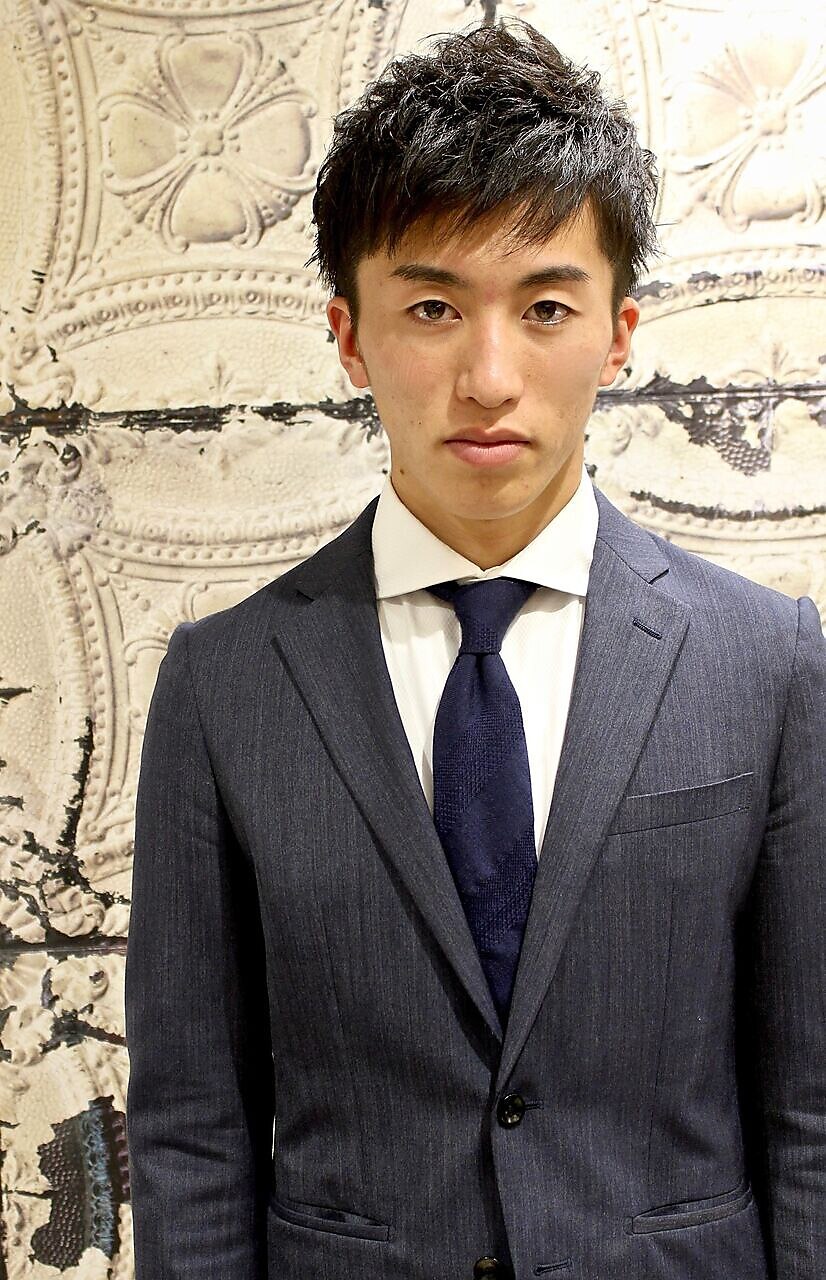 20代30代メンズソフトツーブロックビジネス大人カッコイイ