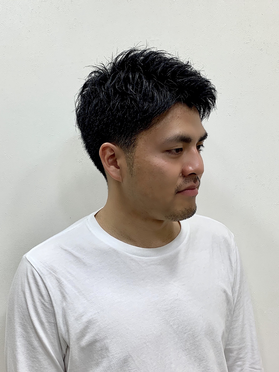 20代!アップバングショート!