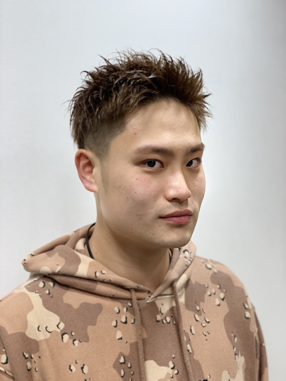 ツーブロックアップバンクショート