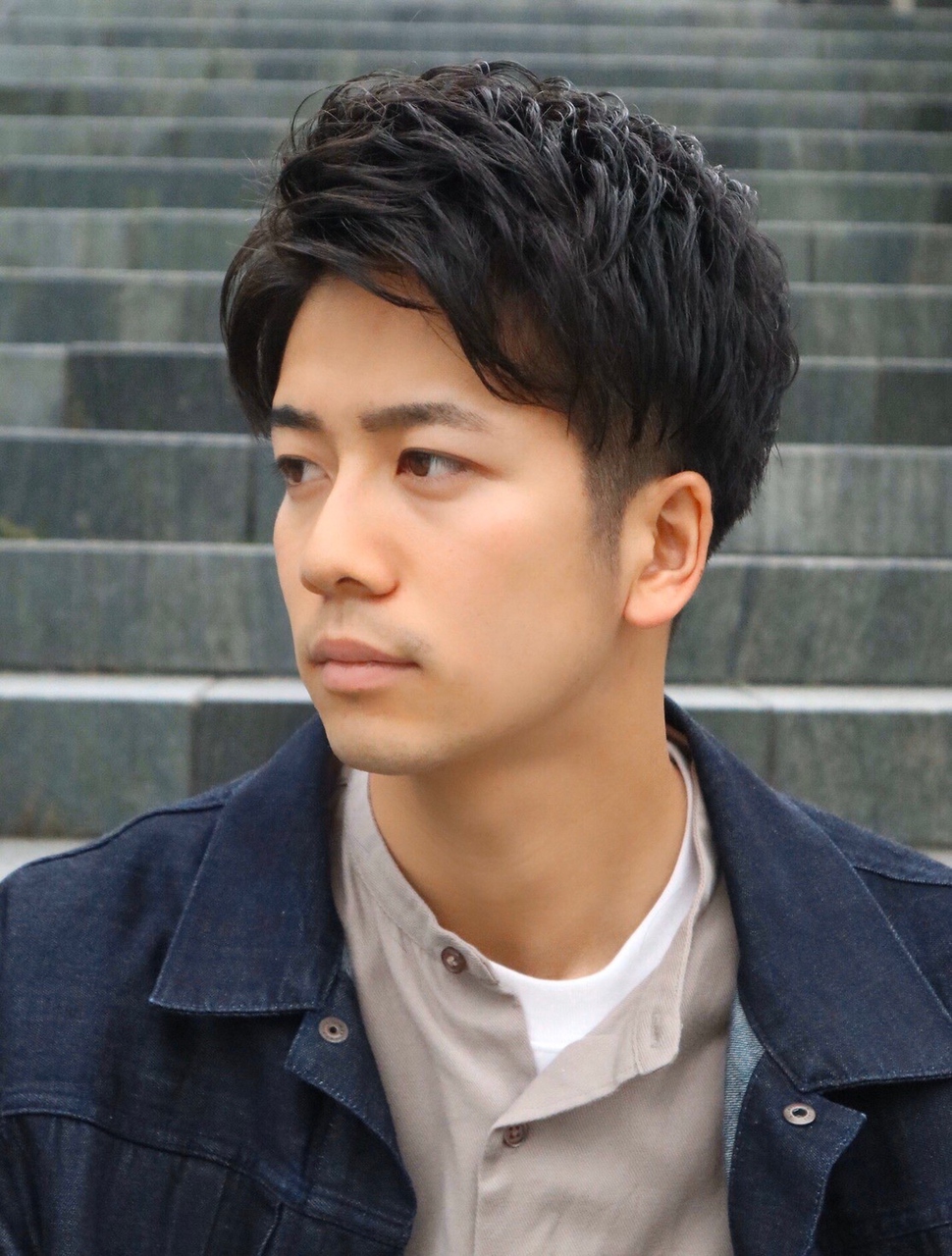 ビジカジシークレットくせ毛風アイロンパーマ