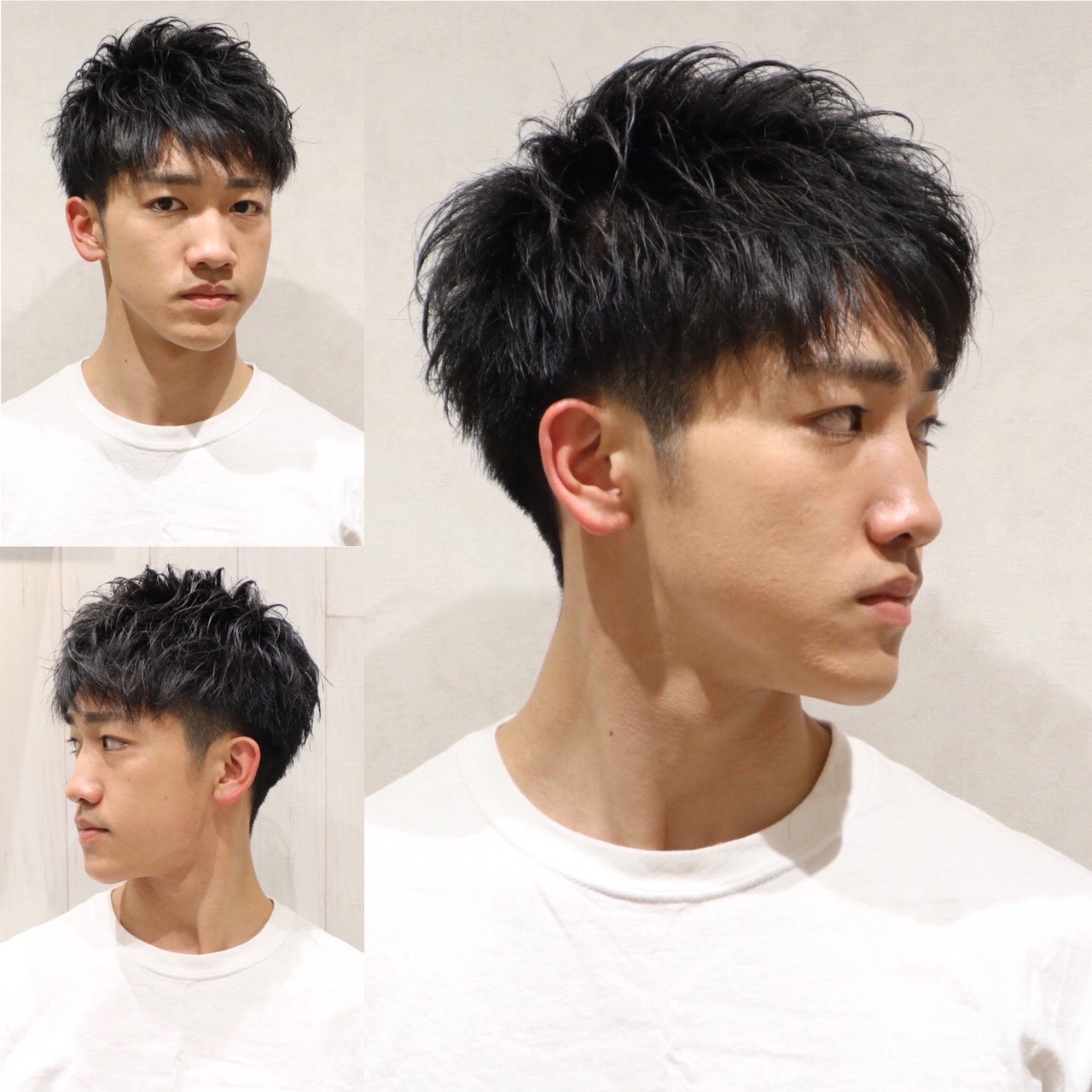 王道ツーブロスタイル