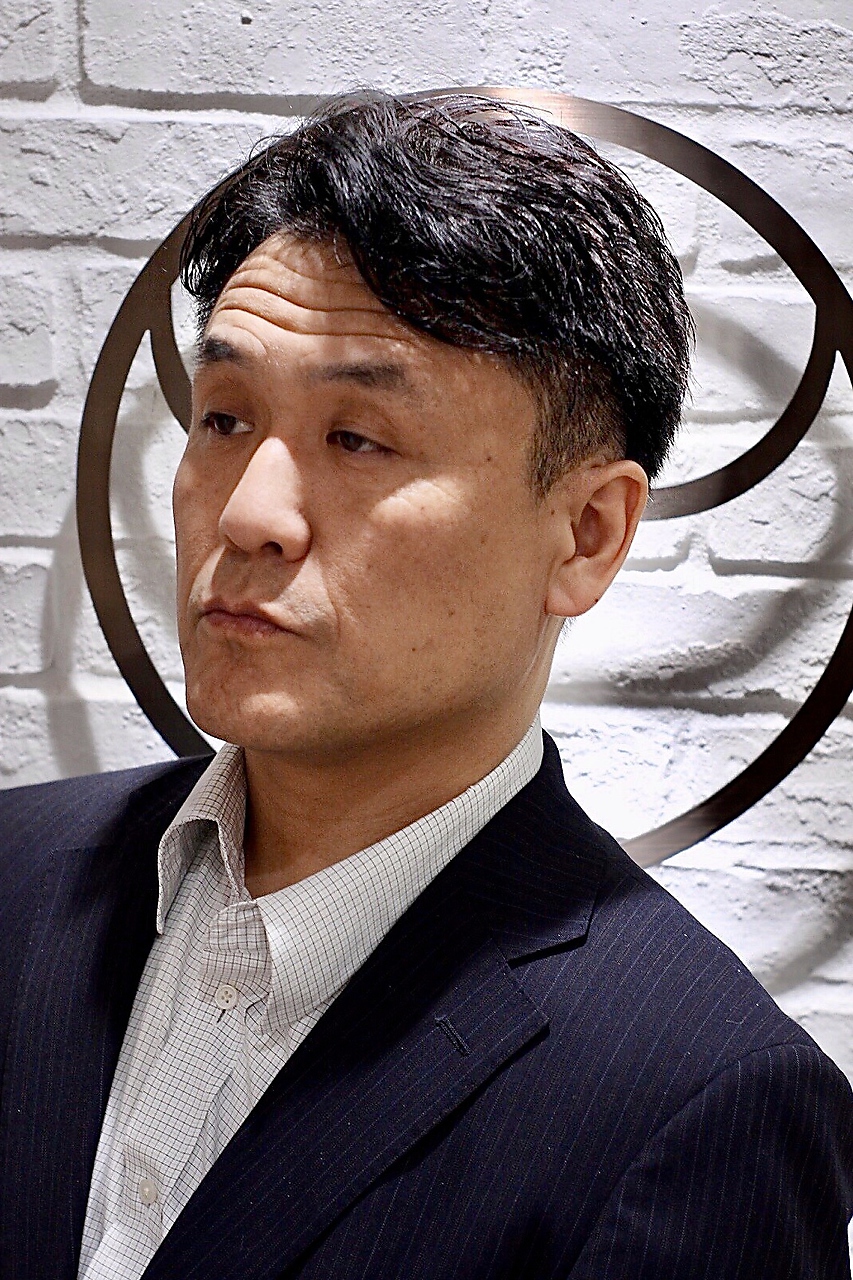 ビジネスナチュラルツーブロ風刈り上げ