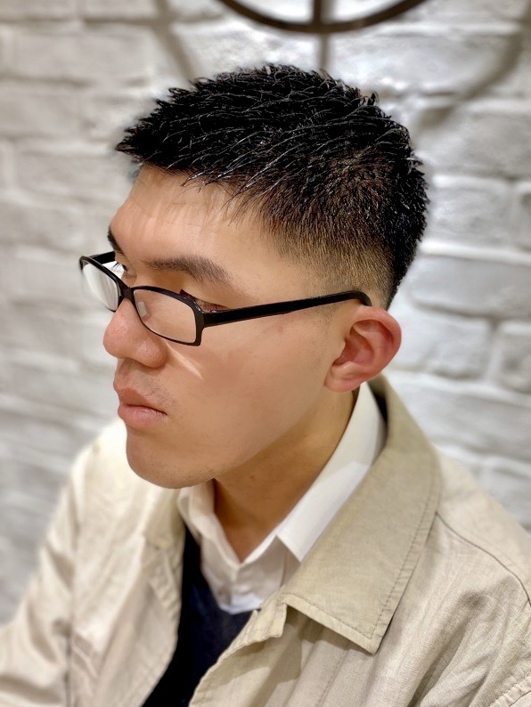 スポーティーフェードソフトモヒカン