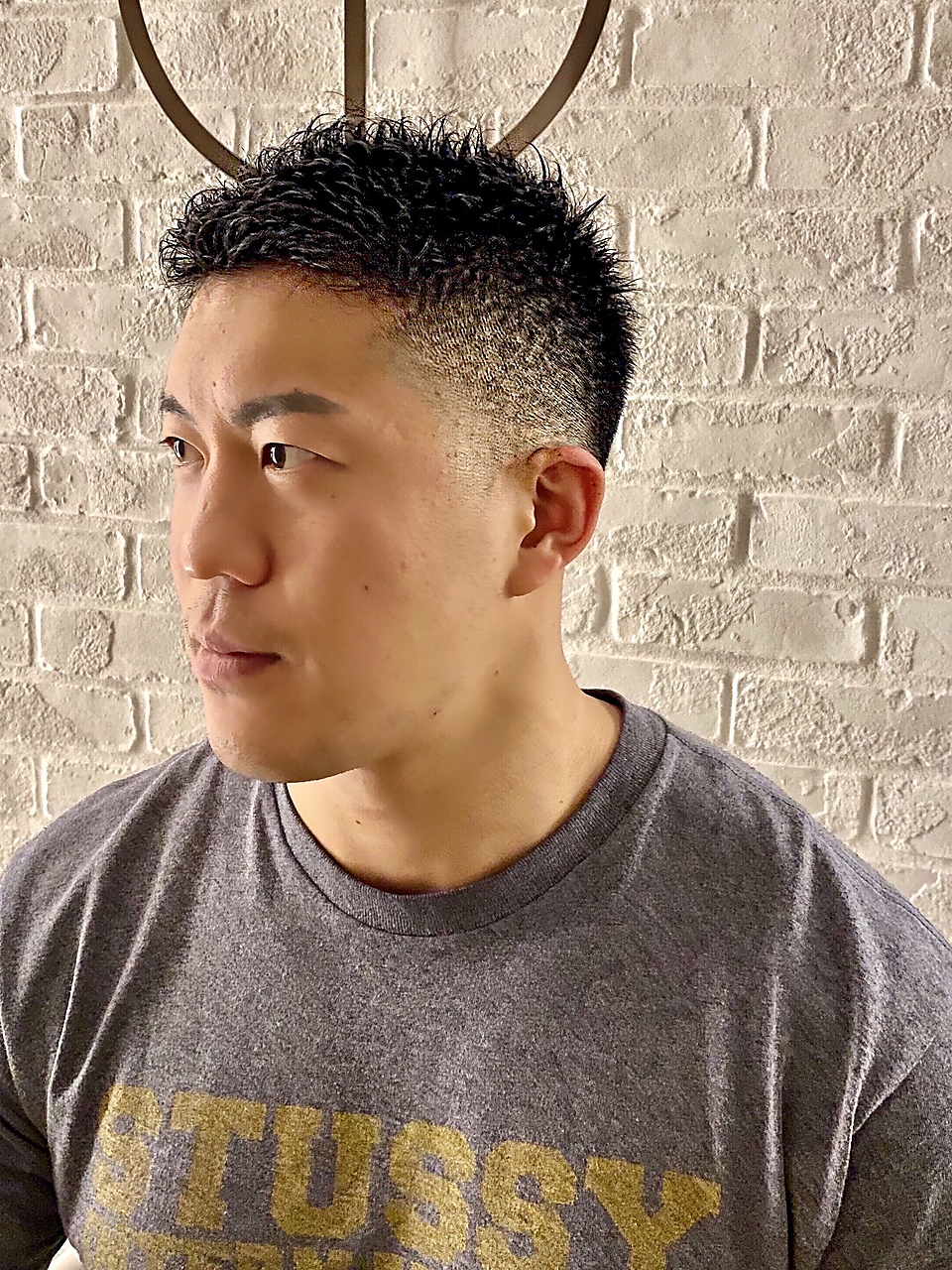 短髪男子!ソフトモヒカンフェード