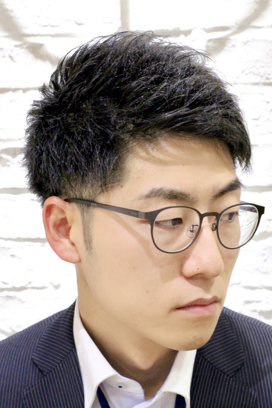 ビジネスアップバングツーブロック