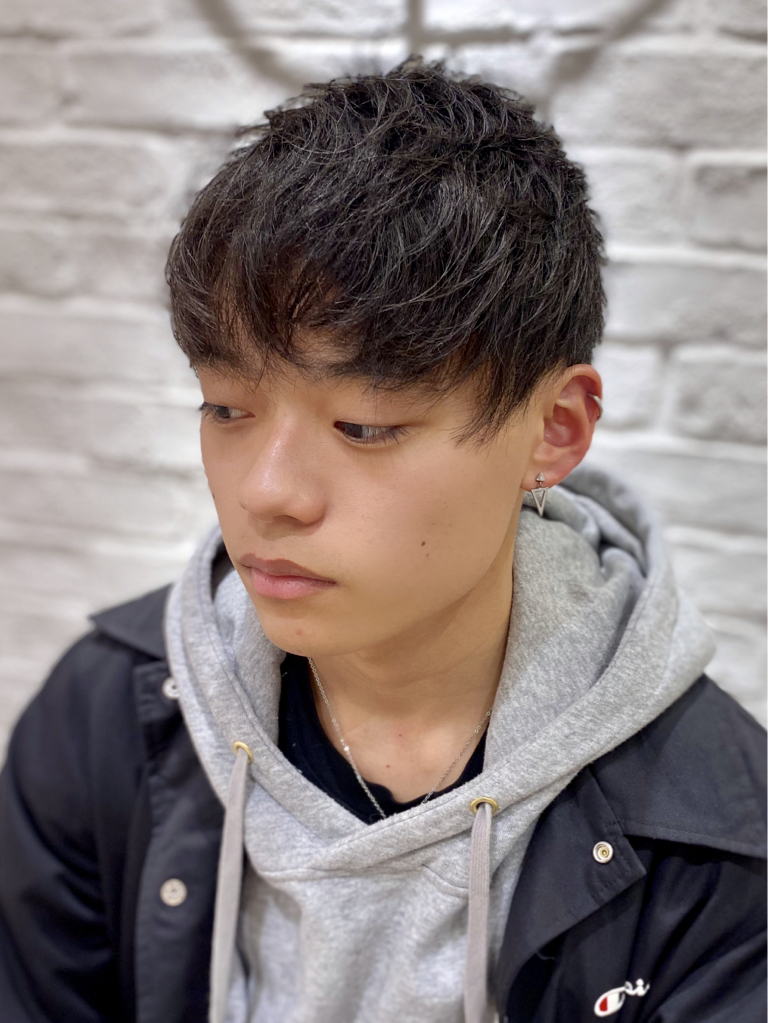 ナチュラルマッシュツーブロ