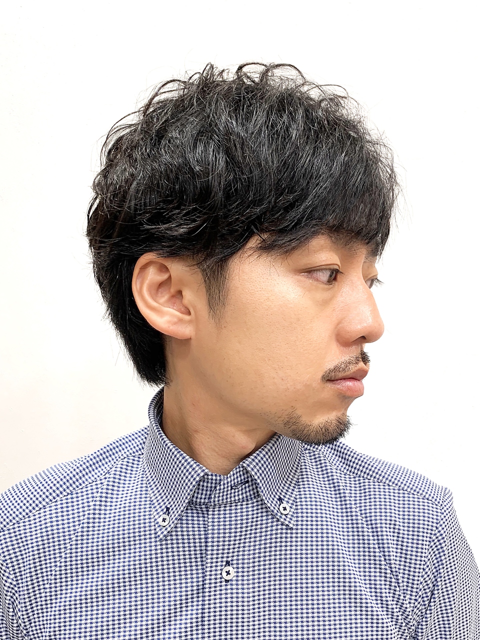 ビジネスマンにもおすすめ！ツーブロマッシュパーマ