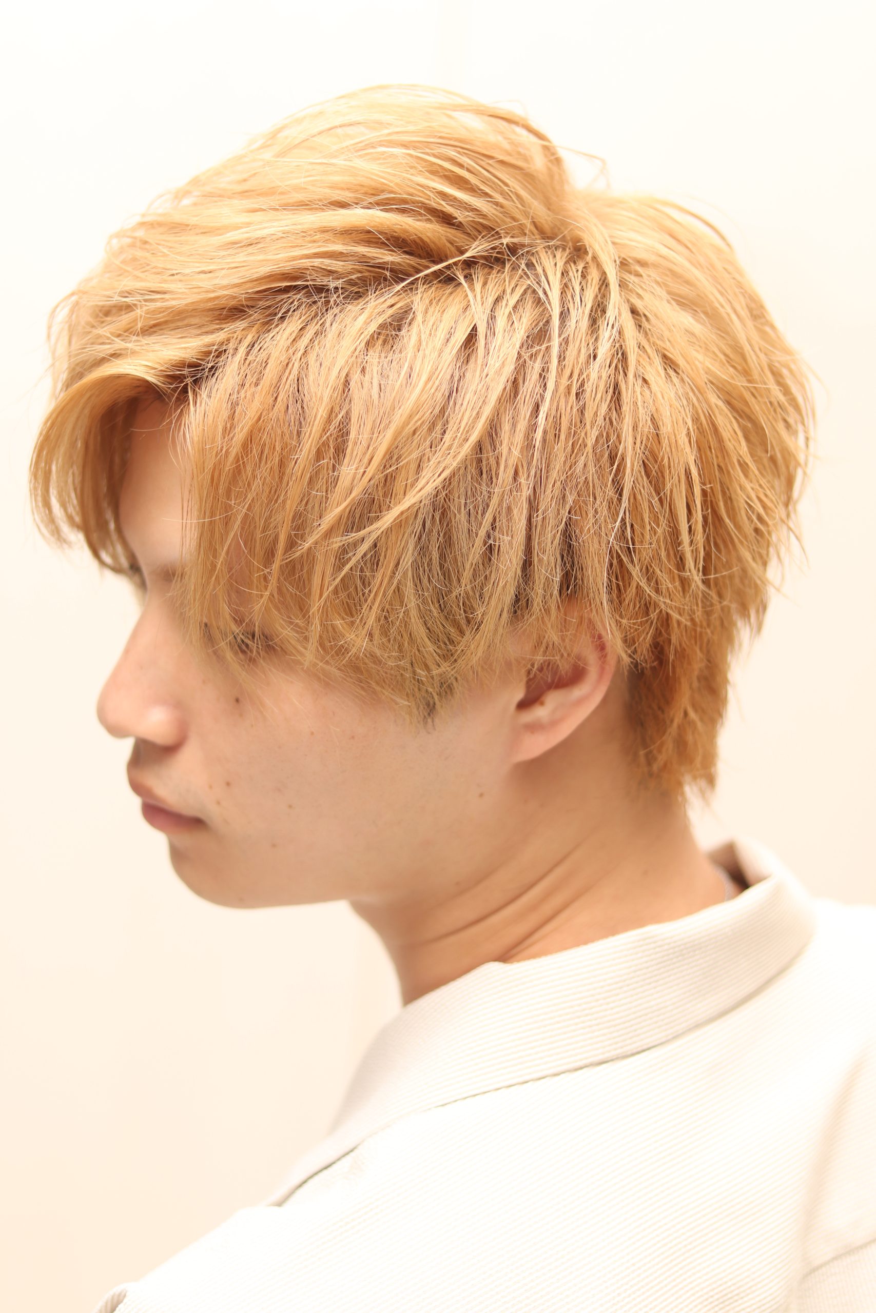 色気抜群！ハイトーンショートウルフ！